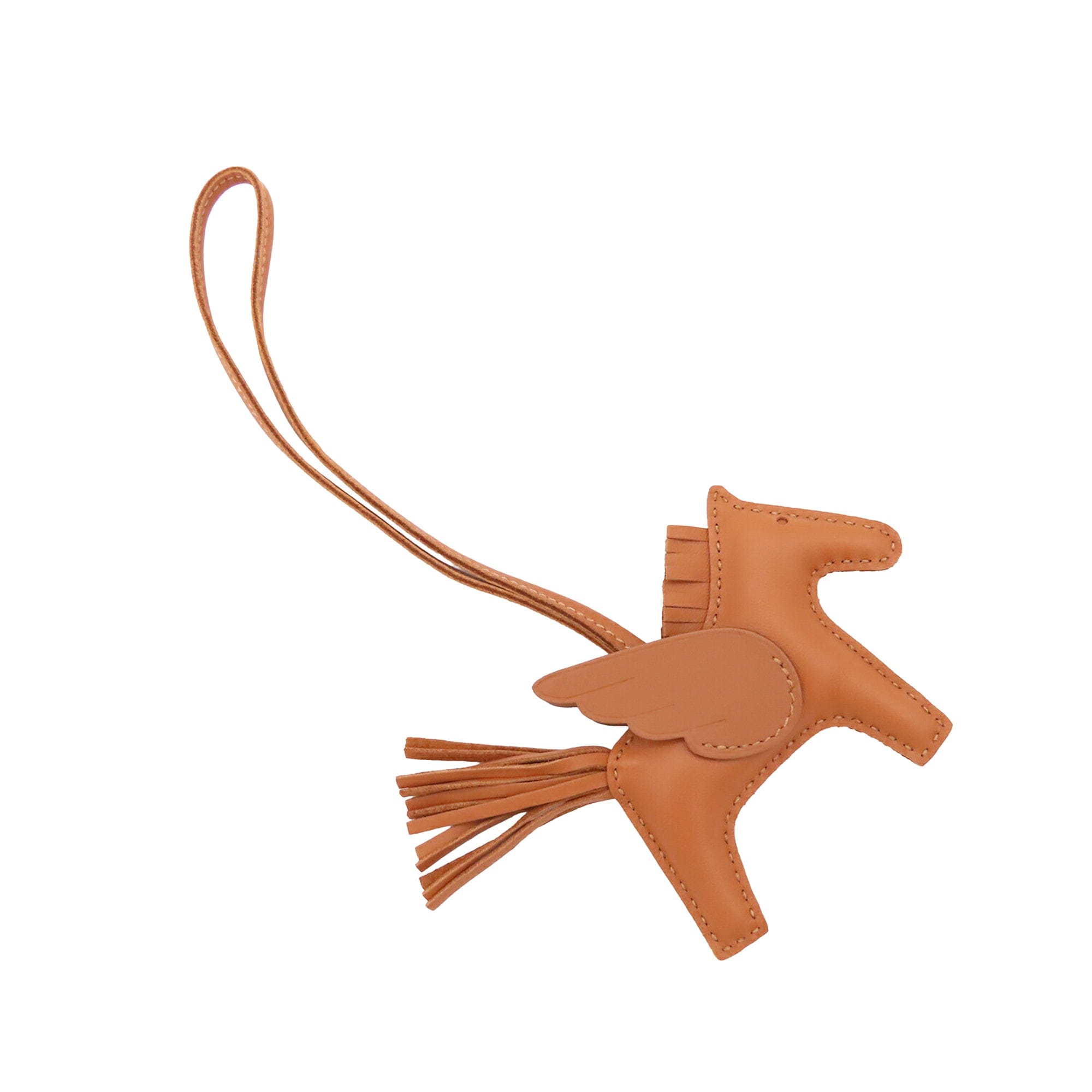 Hermès Milo Lambskin GriGri Rodeo Pegase Bag Charm PM