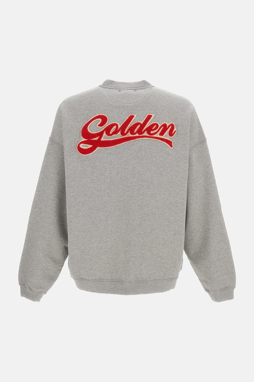 Golden Goose FELPA OVERSIZE GIROCOLLO CON LOGO
