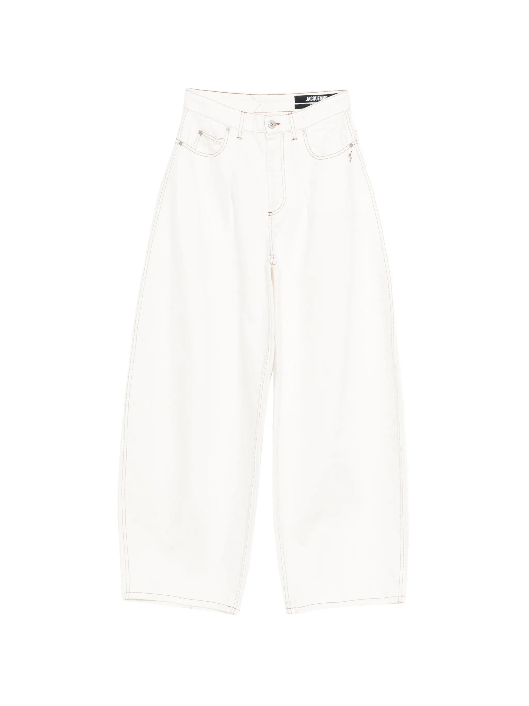 Jacquemus the Ovalo De - Nîmes denim pants