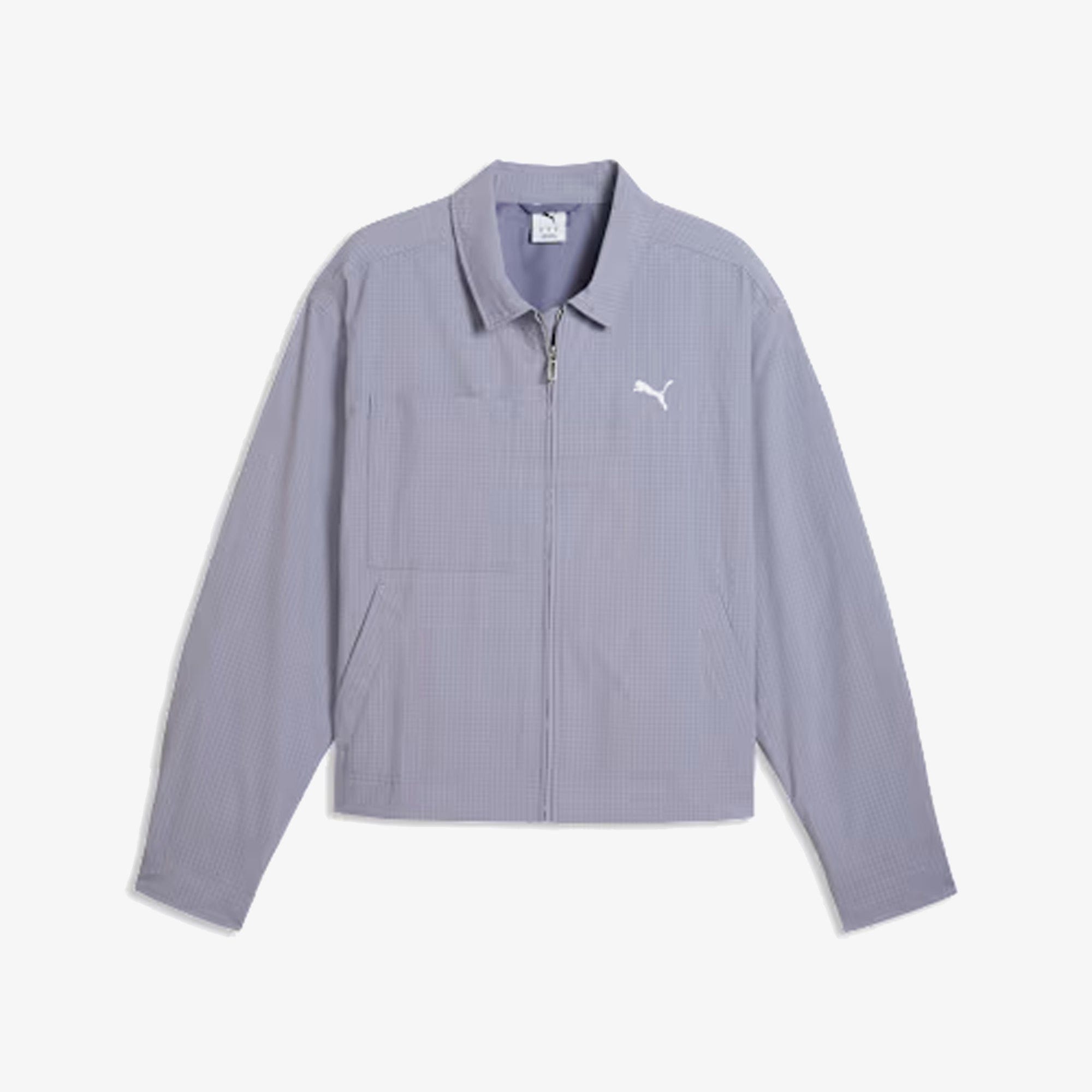 PUMA | WARDROBE ESSENTIALS WATER - REPELLENT JACKET { GRAY SKY