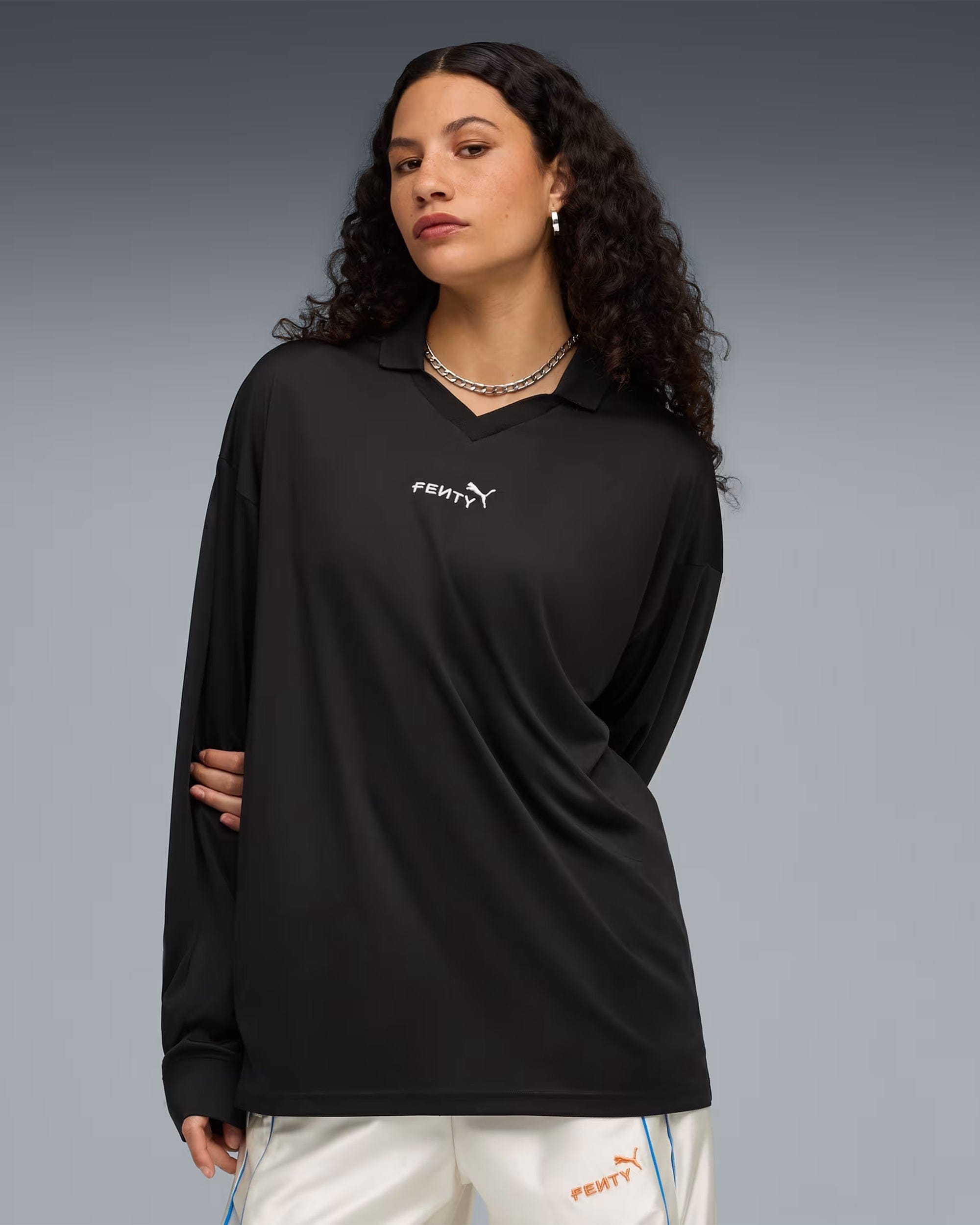 Puma Camiseta Relaxed de manga larga Puma x FENTY Goalie para mujer