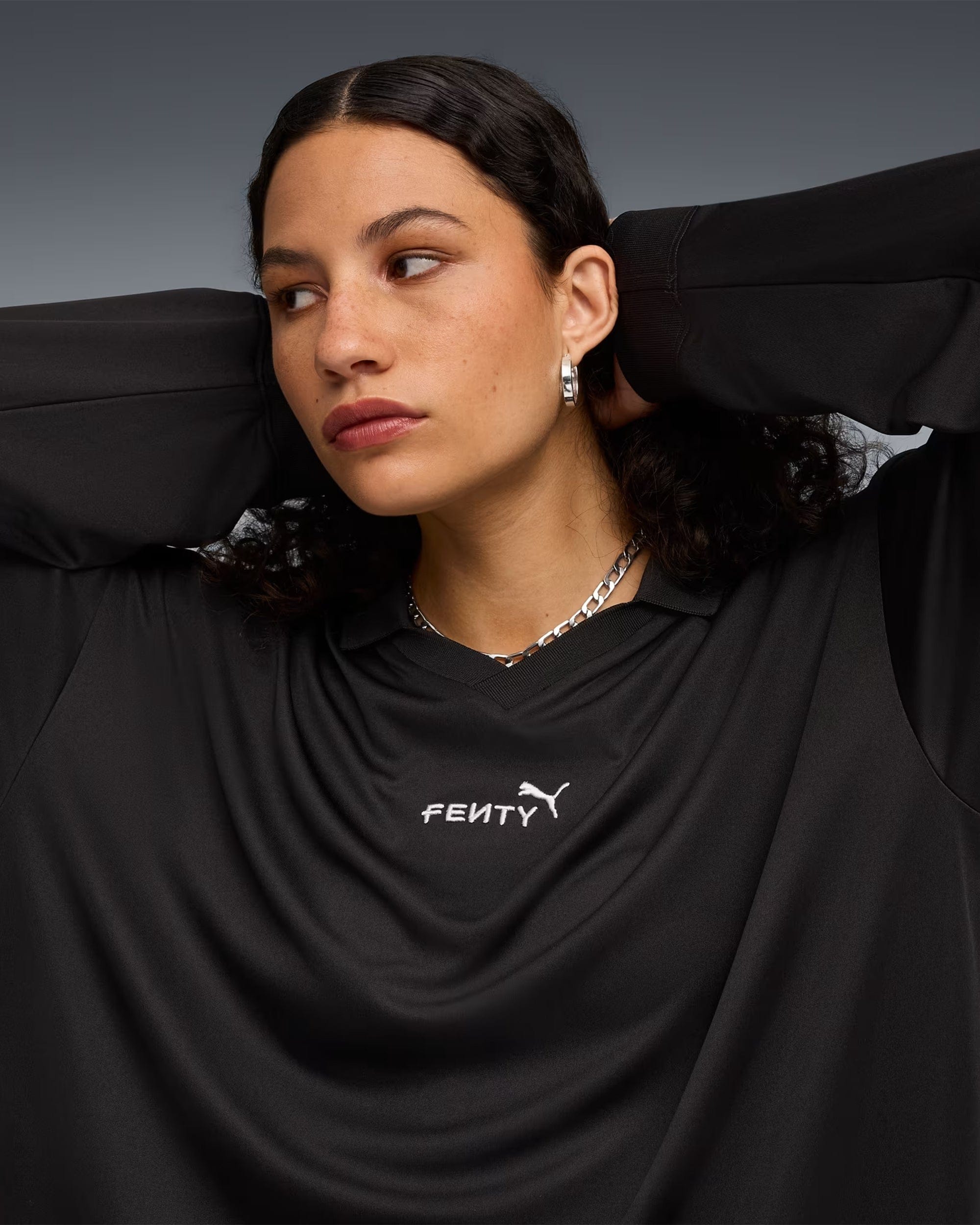 Puma Camiseta Relaxed de manga larga Puma x FENTY Goalie para mujer