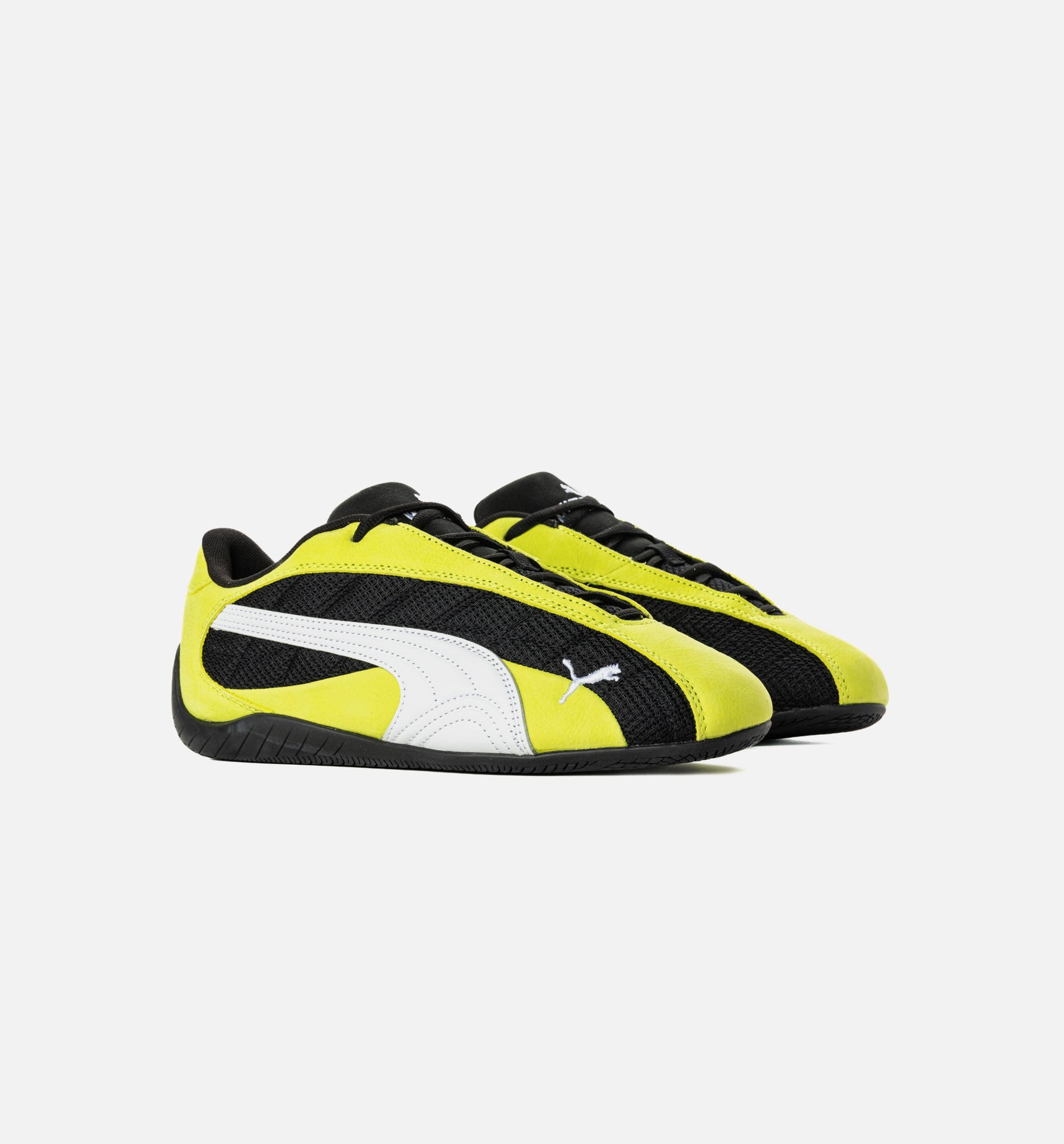 PUMA Speedcat Plus Mens Lifestyle Shoe - Lime Smash/Puma White