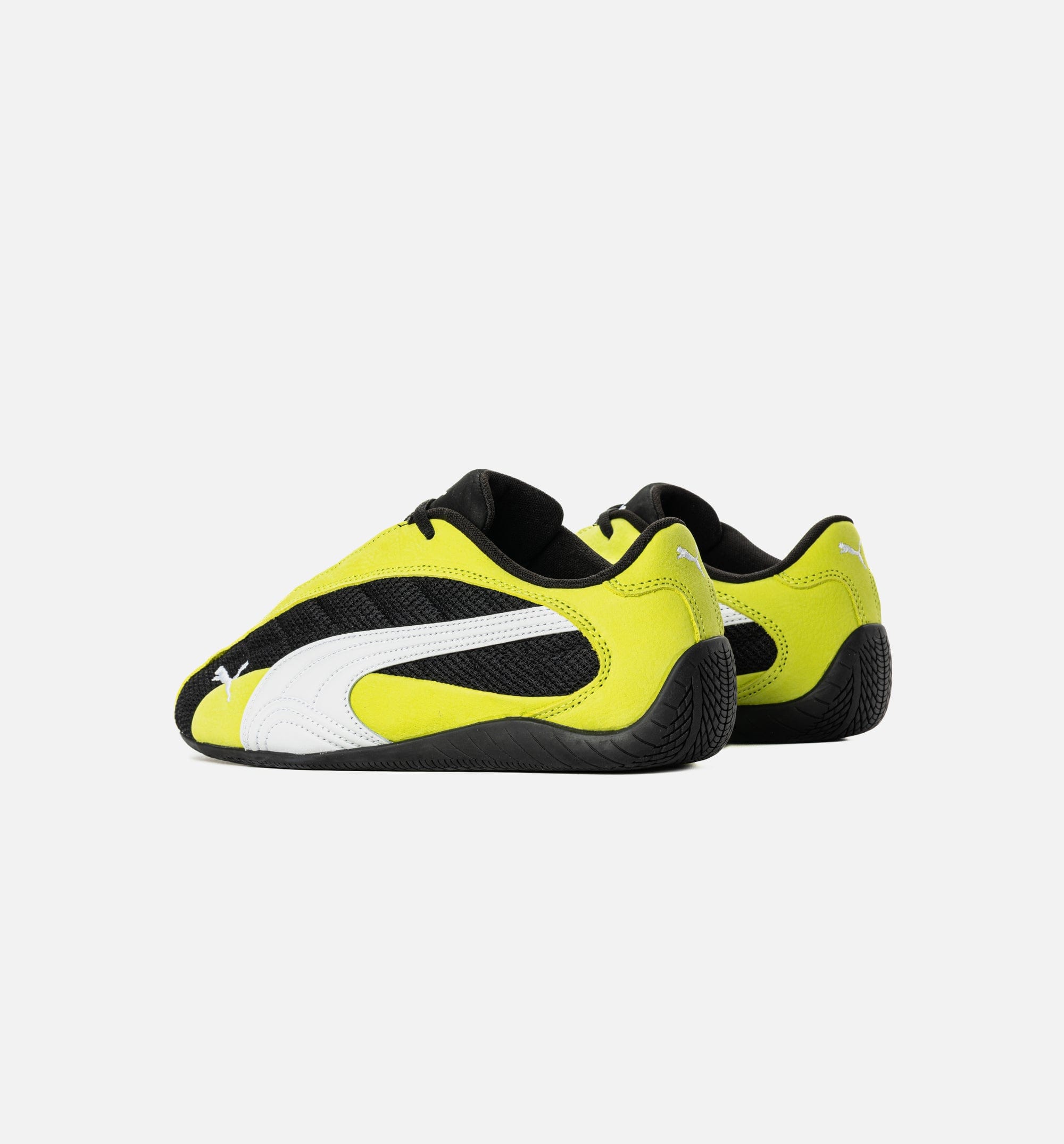 PUMA Speedcat Plus Mens Lifestyle Shoe - Lime Smash/Puma White