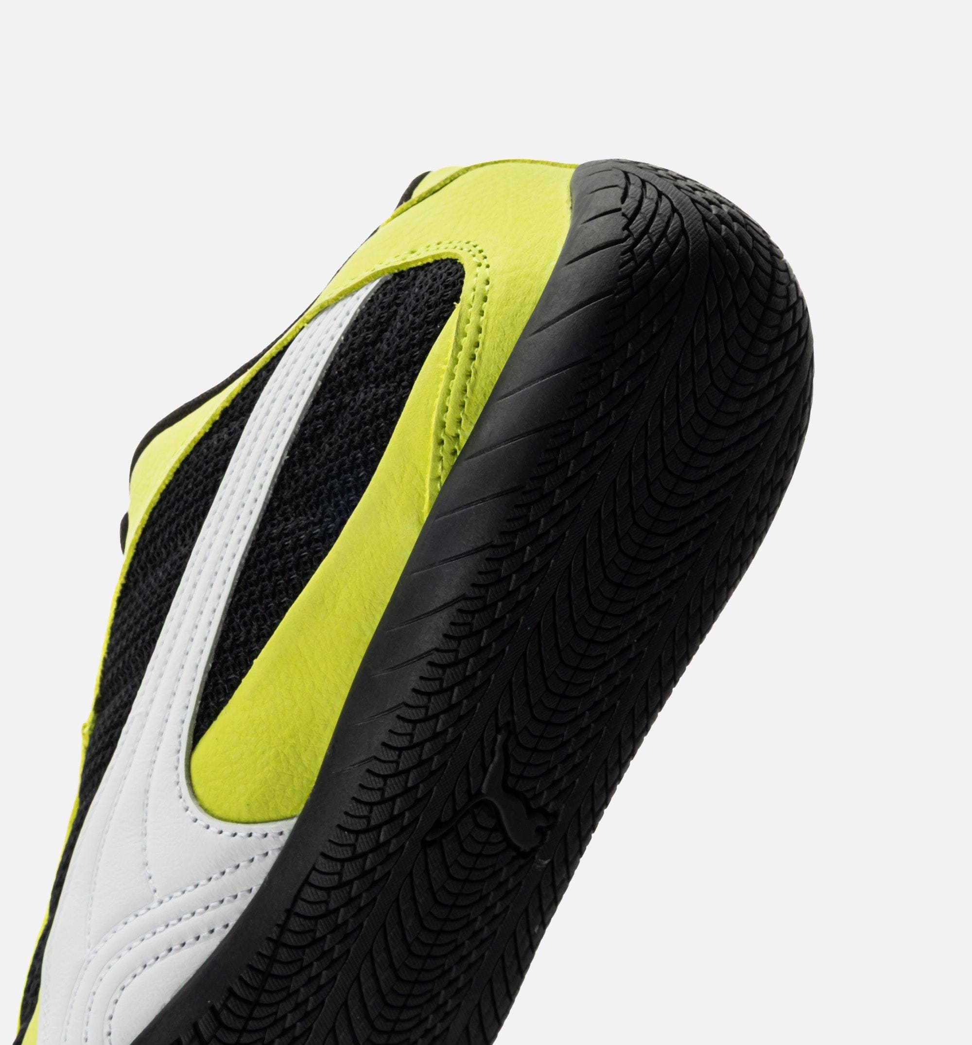 PUMA Speedcat Plus Mens Lifestyle Shoe - Lime Smash/Puma White