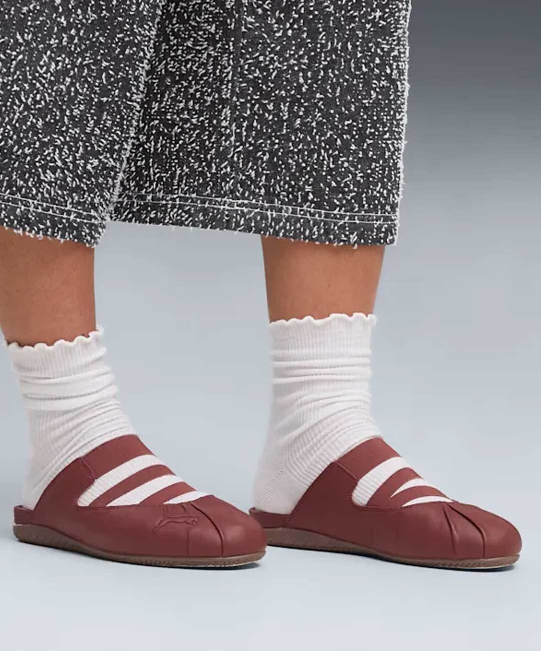 PUMA | SPEEDCAT MULE { BURGUNDY - HAUTE COFFEE