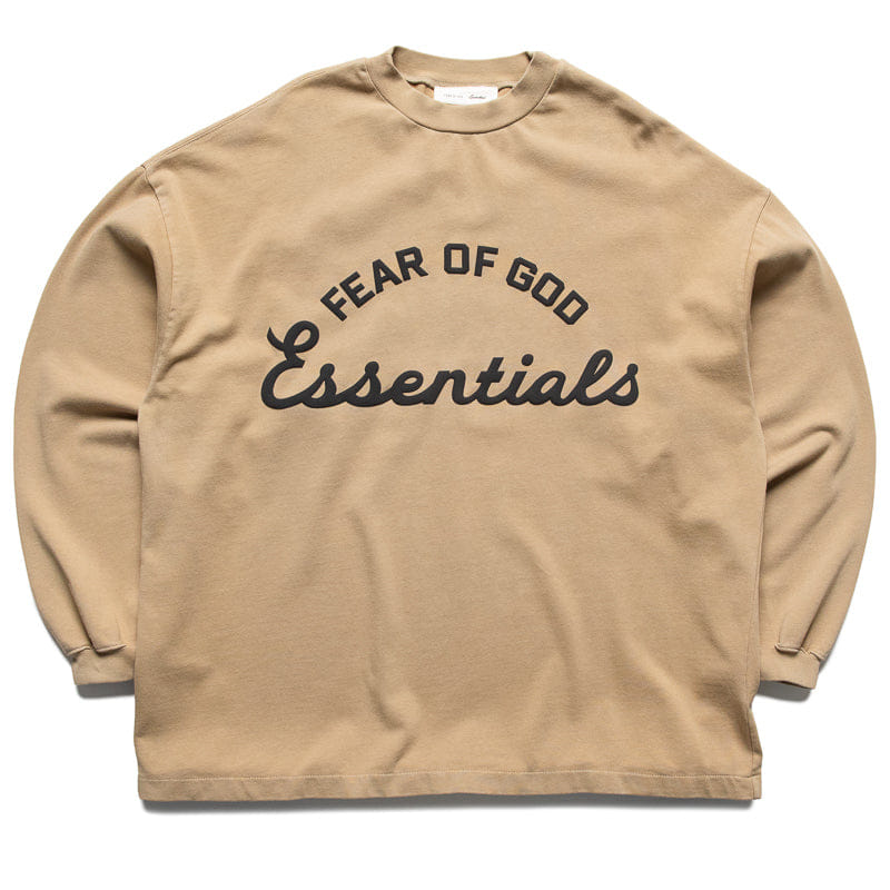 Fear Of God Essentials Training 90's L/S T-Shirt - Faded Dune