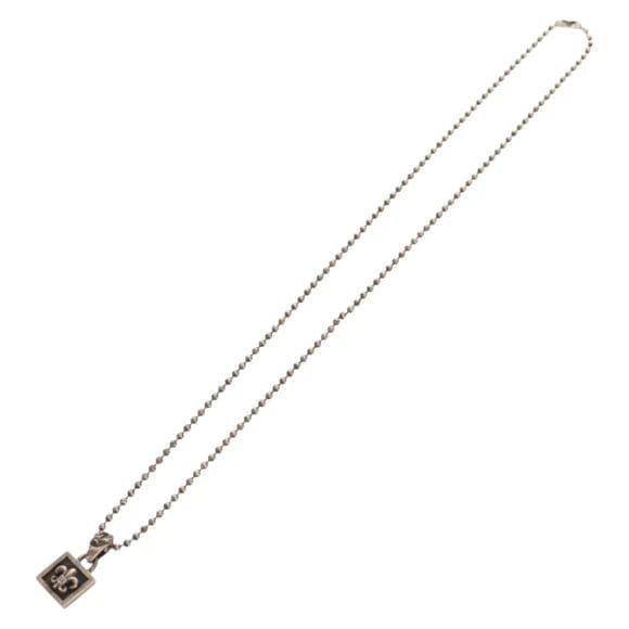 Chrome Hearts Framed BS Flare Charm Ag925 Silver Auth 152462M 152462M