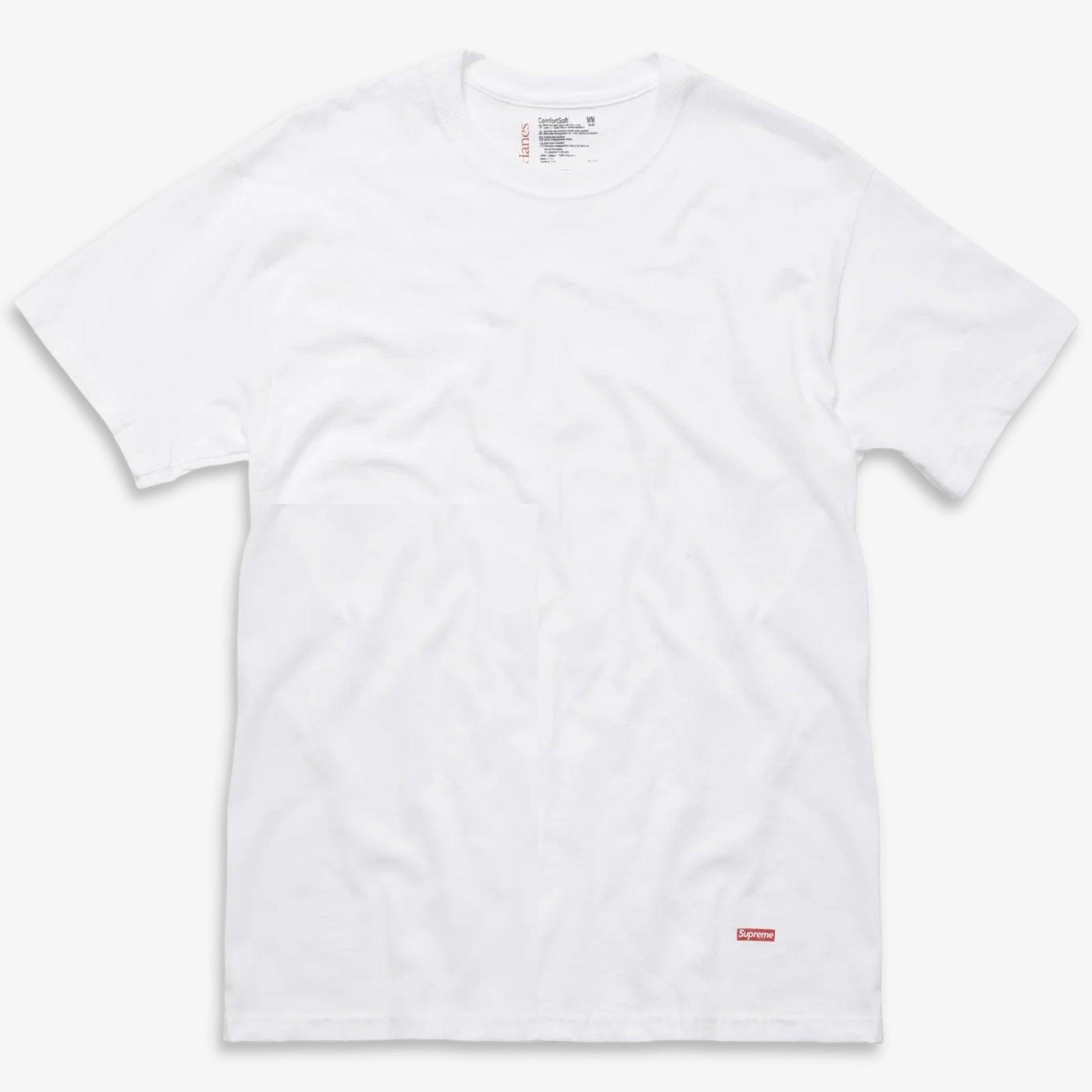 Supreme x Hanes Tagless T-Shirt (1 Single T-Shirt) White