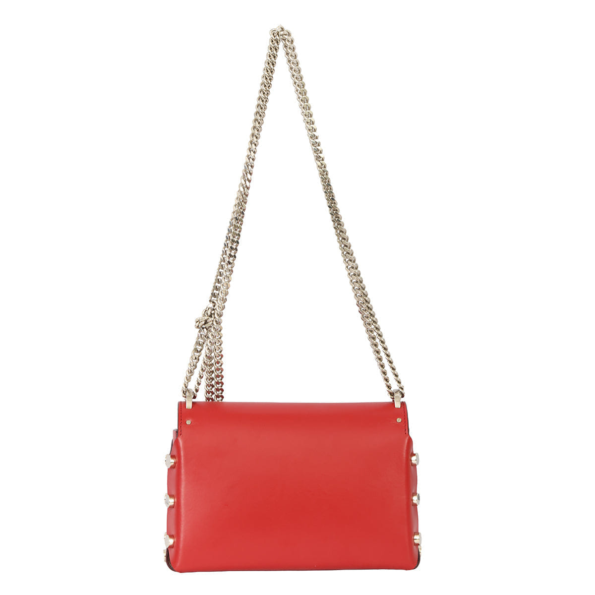 JIMMY CHOO CHAIN STRAP CONVERTIBLE HOBO SHOULDER BAG