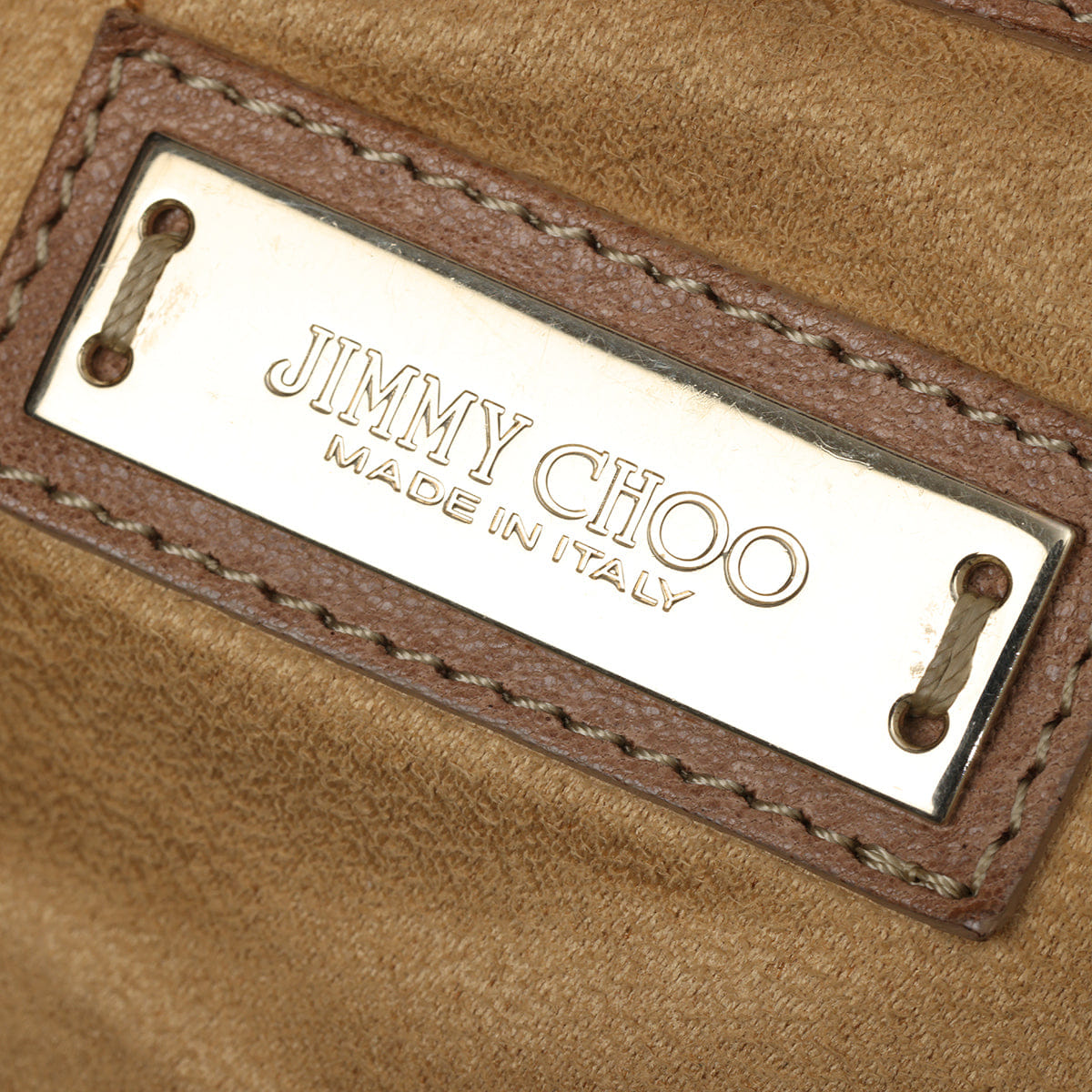 Jimmy Choo Tan Python Handle Sky Shoulder Bag