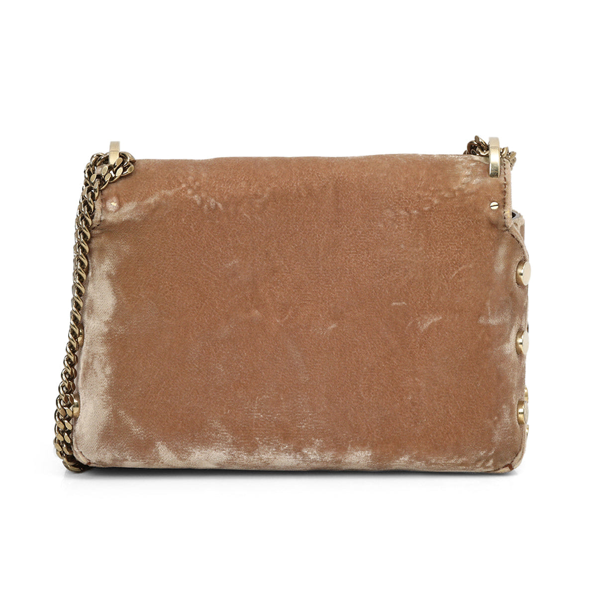 Jimmy Choo Petite Velvet Lockett Shoulder Bag