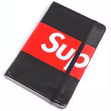 Supreme Moleskine Notebook Black