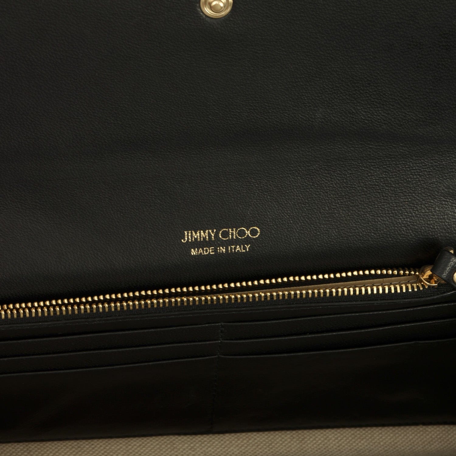 JIMMY CHOO ENVELOPE WALLET ON CHAIN BAG