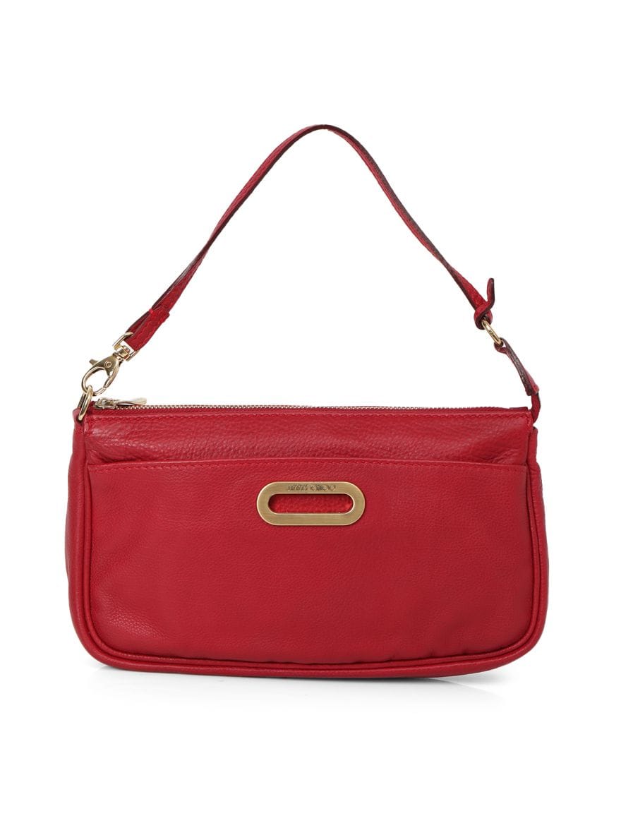 Jimmy Choo Red Pochette One Size