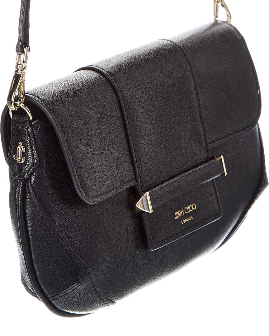 Jimmy Choo Bar Leather Wallet On Chain
