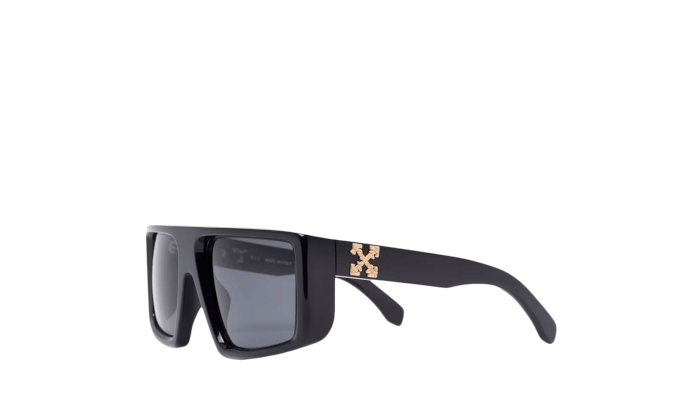 Off-White Alps Oversize Off - White Sunglasses Black