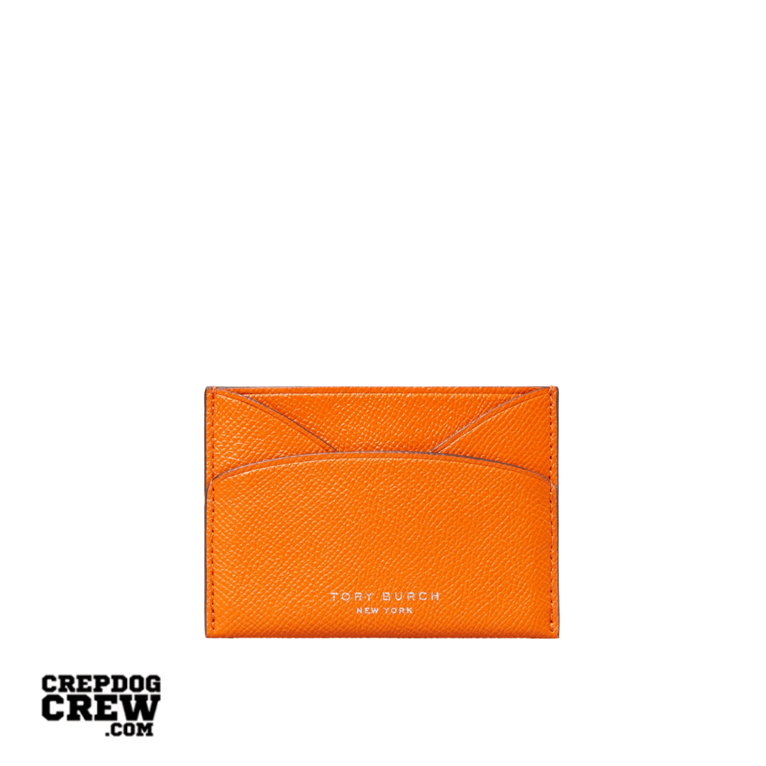 Tory Burch ROMY FLAT CARD CASE orange