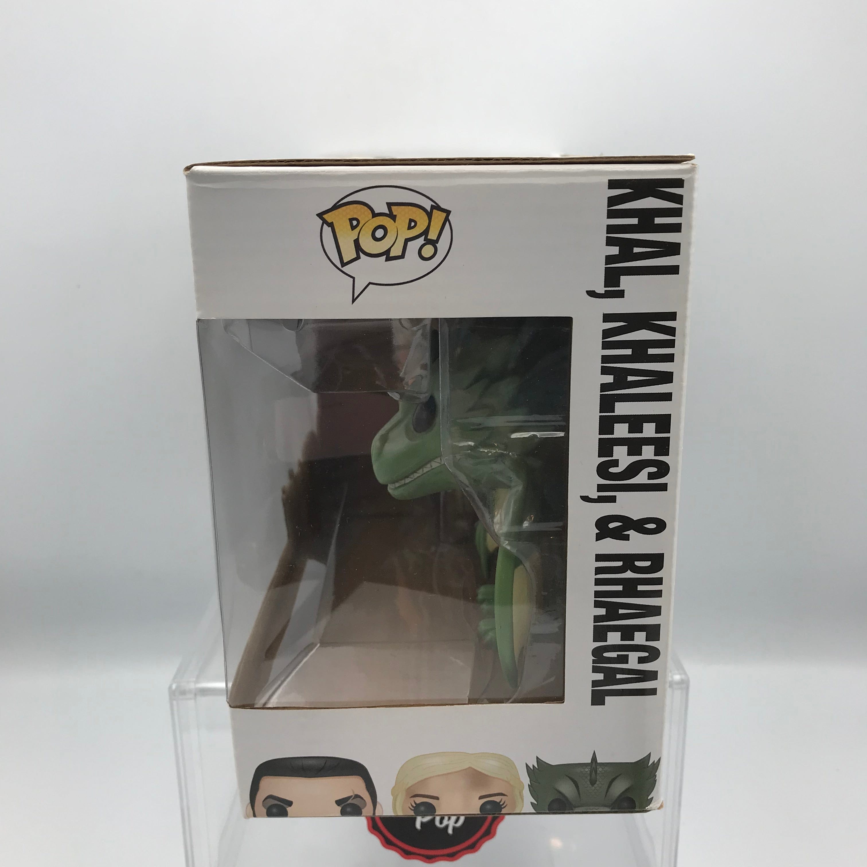 Funko Pop Khal Khaleesi & Rhaegal 3 - pack Game Of Thrones Vaulted