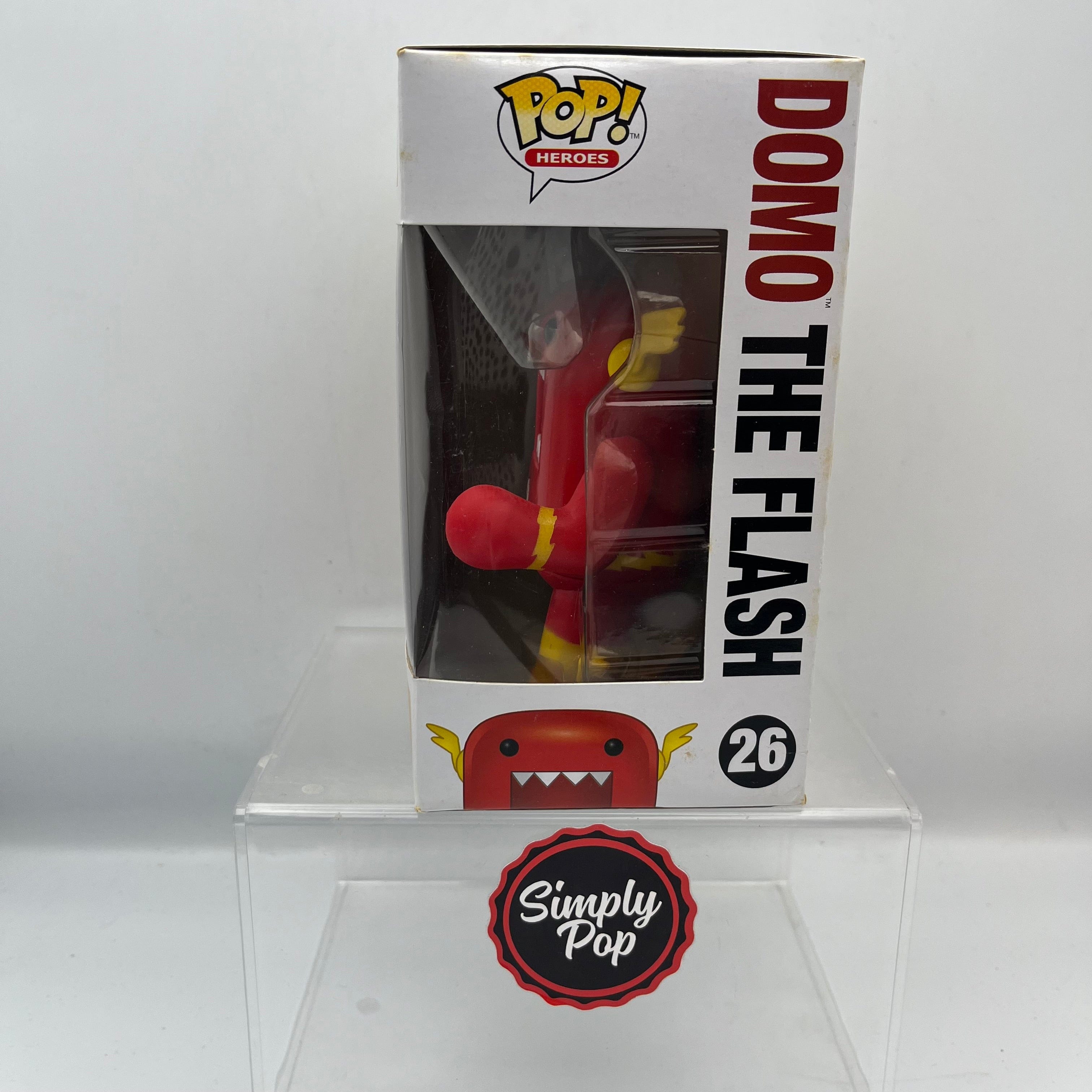 Funko Pop Domo the Flash #26 DC Heroes DC Comics Vaulted - B