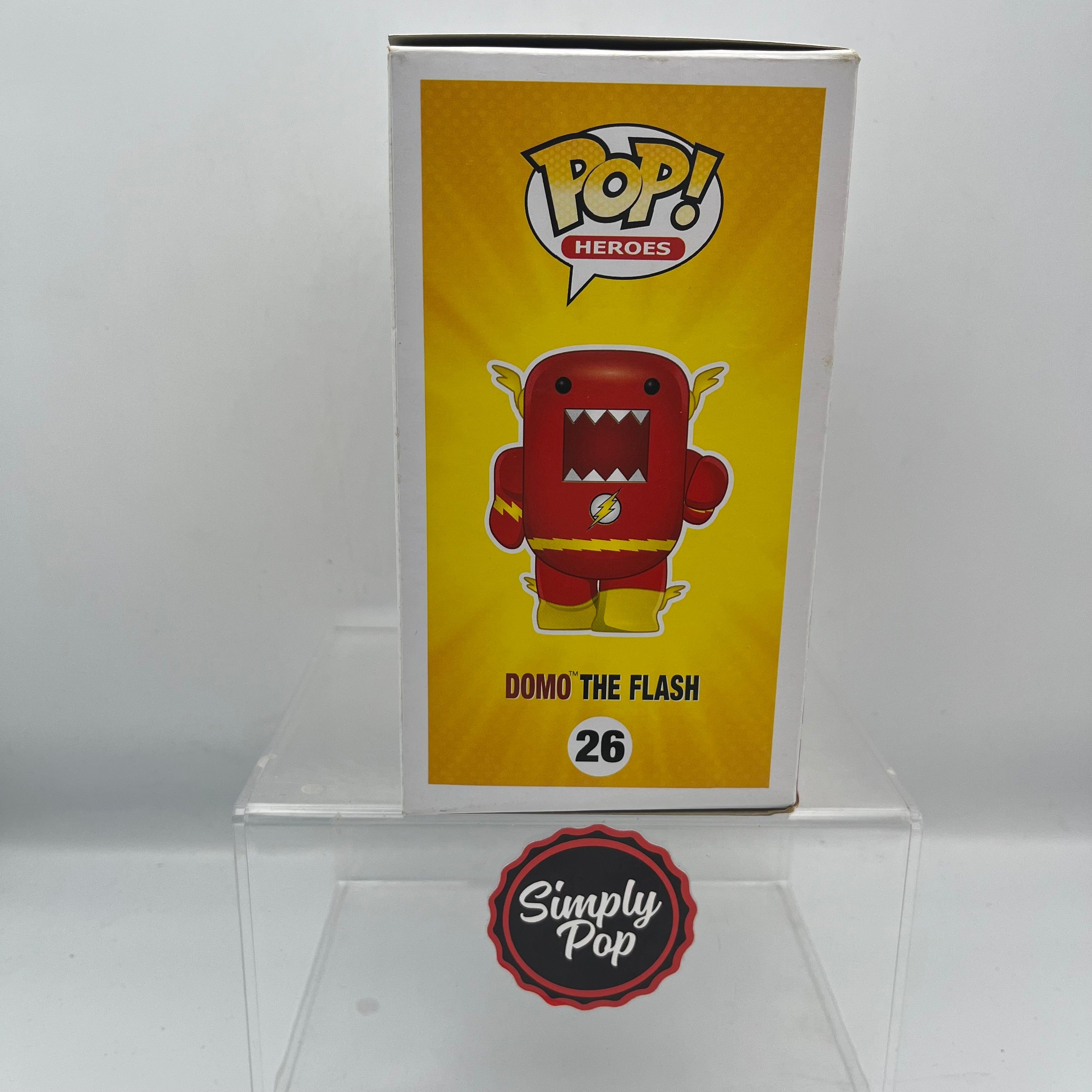 Funko Pop Domo the Flash #26 DC Heroes DC Comics Vaulted - B
