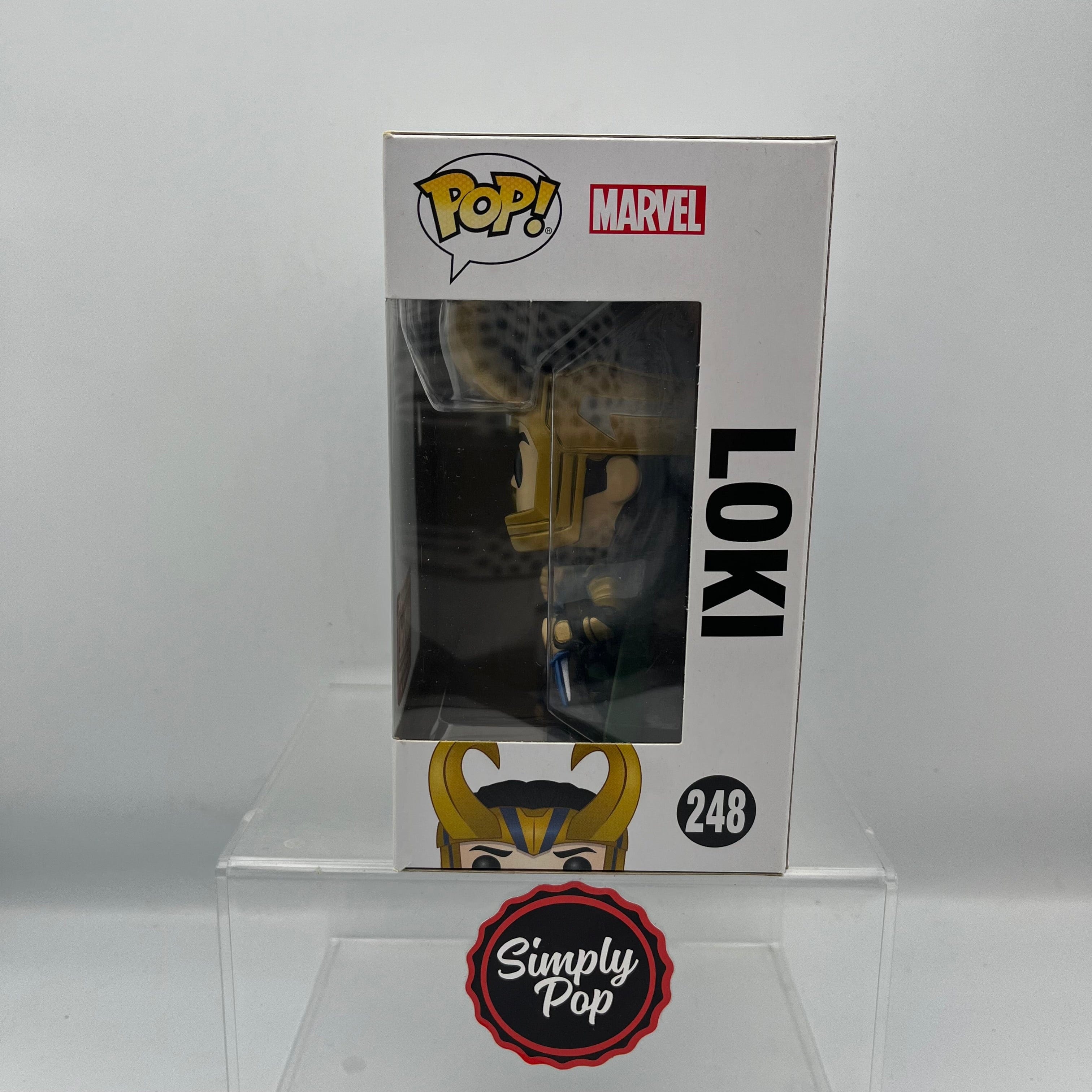 Funko Pop Loki Two Blades Finale Outfit #248 Marvel Collector Corps Exclusive