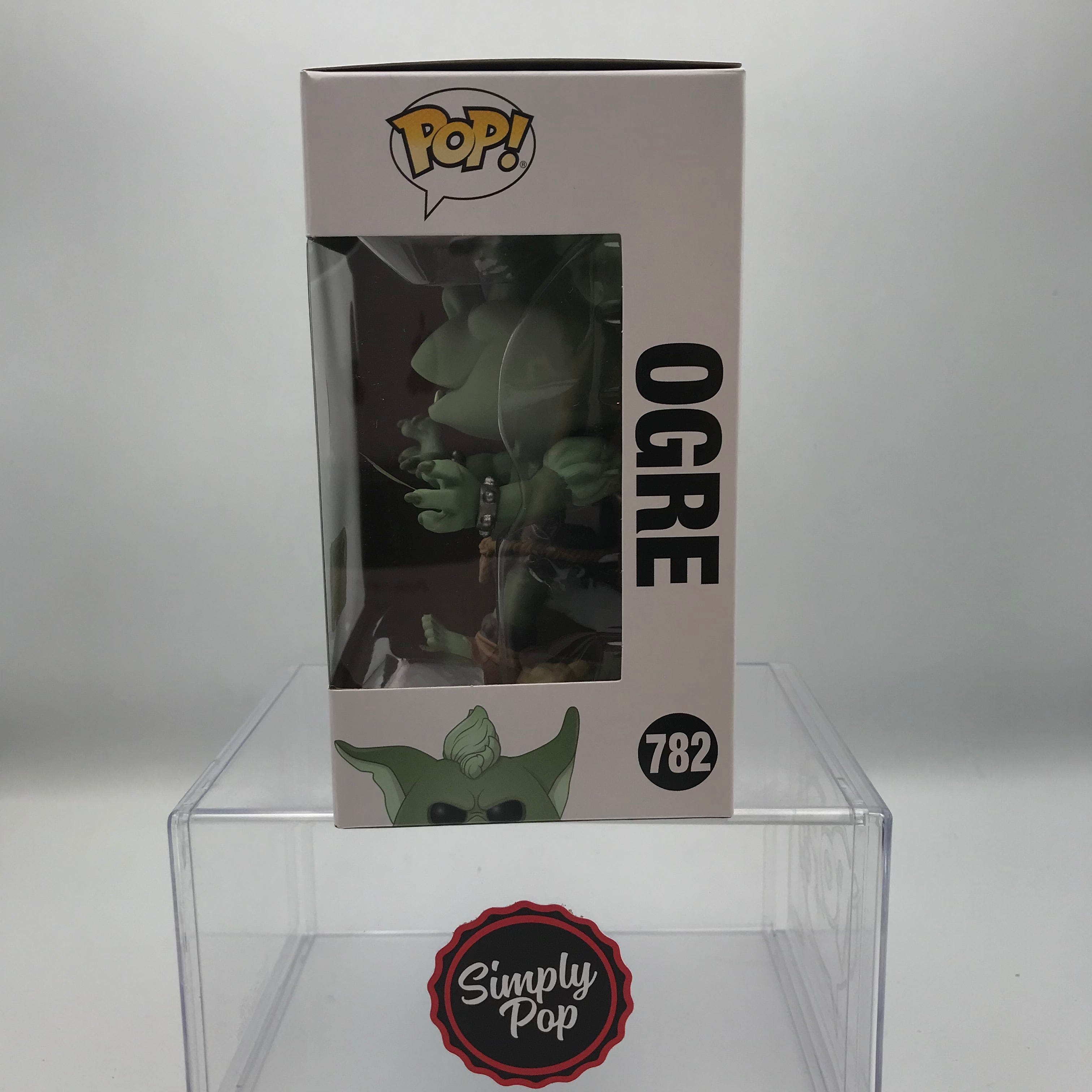 Funko Pop Ogre #782 2021 ECCC Spring Convention Official Sticker Disney Adventures Of The Gummi Bears