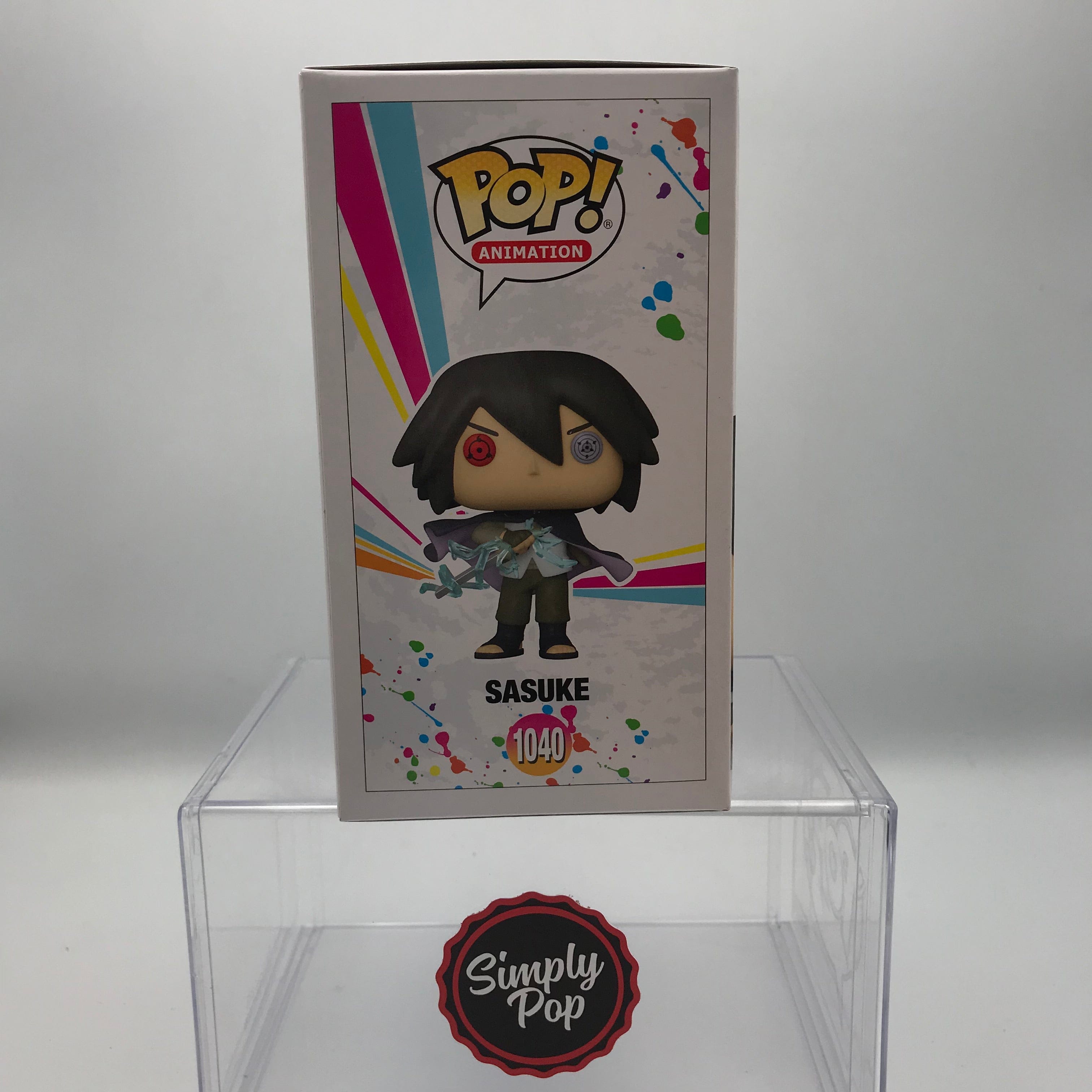 Funko Pop Sasuke #1040 Glow Chase Chalice Collectibles Exclusive Boruto