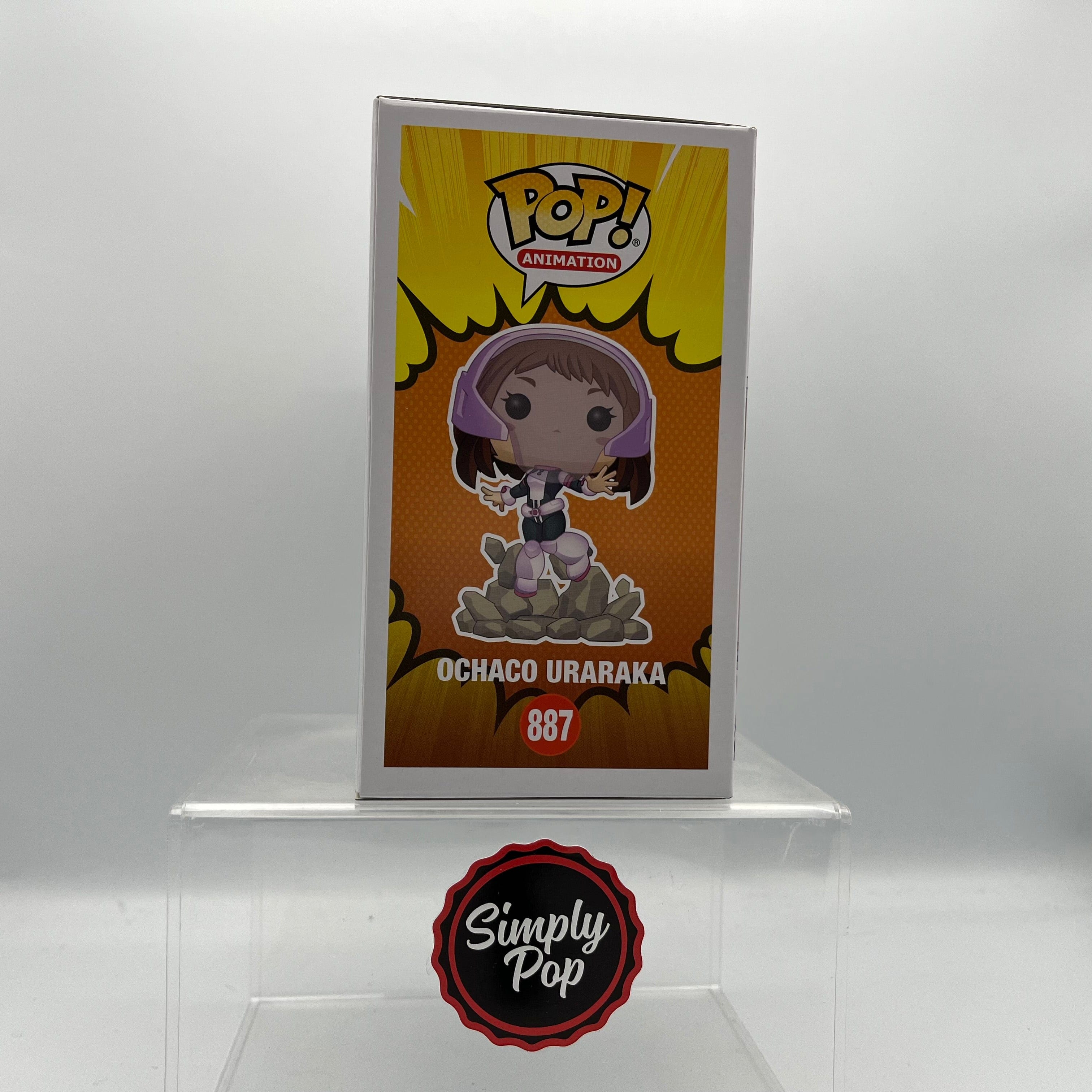 Funko Pop Ochaco Uraraka Floating #887 Funimation 2020 Exclusive My Hero Academia
