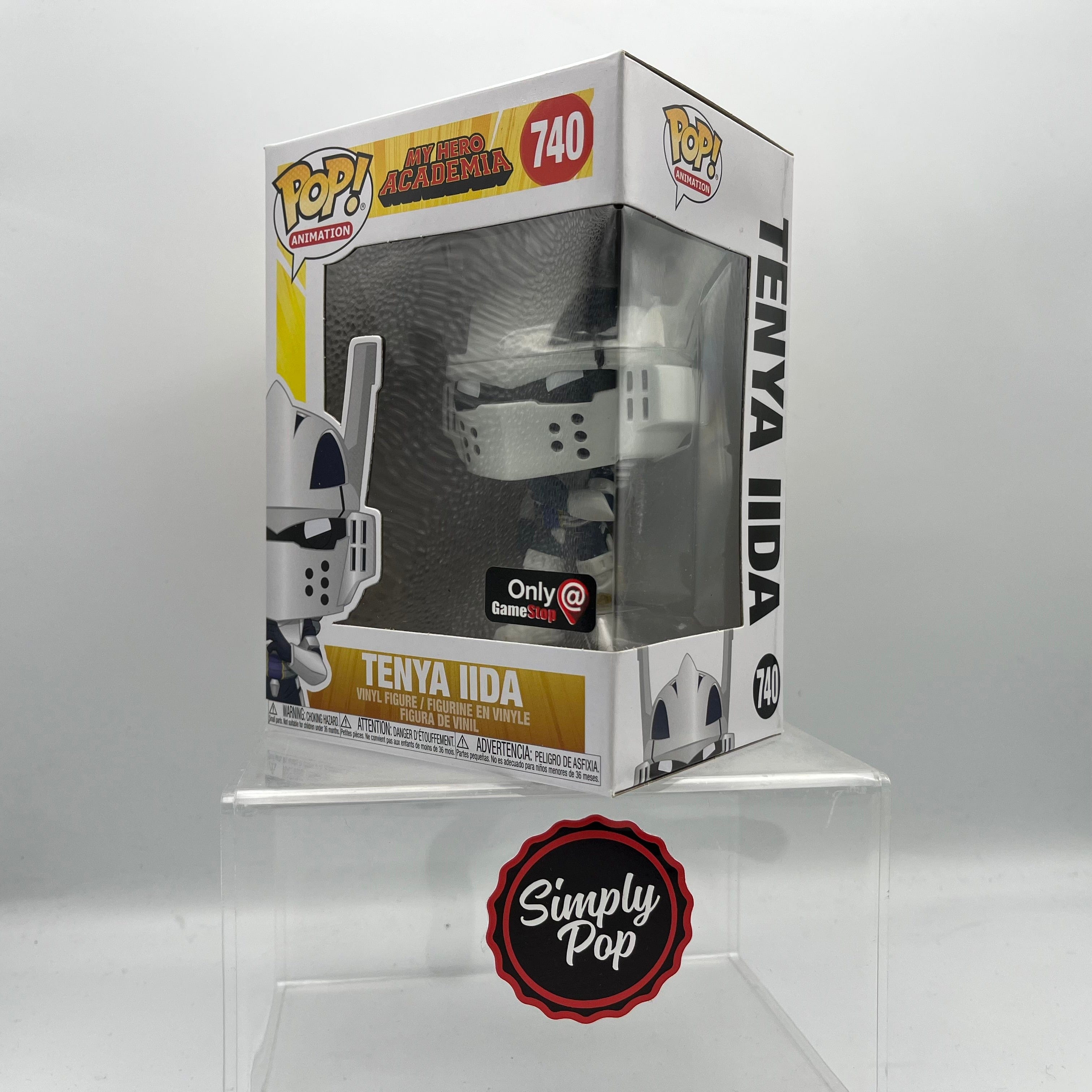Funko Pop Tenya Iida #740 GameStop Exclusive My Hero Academia