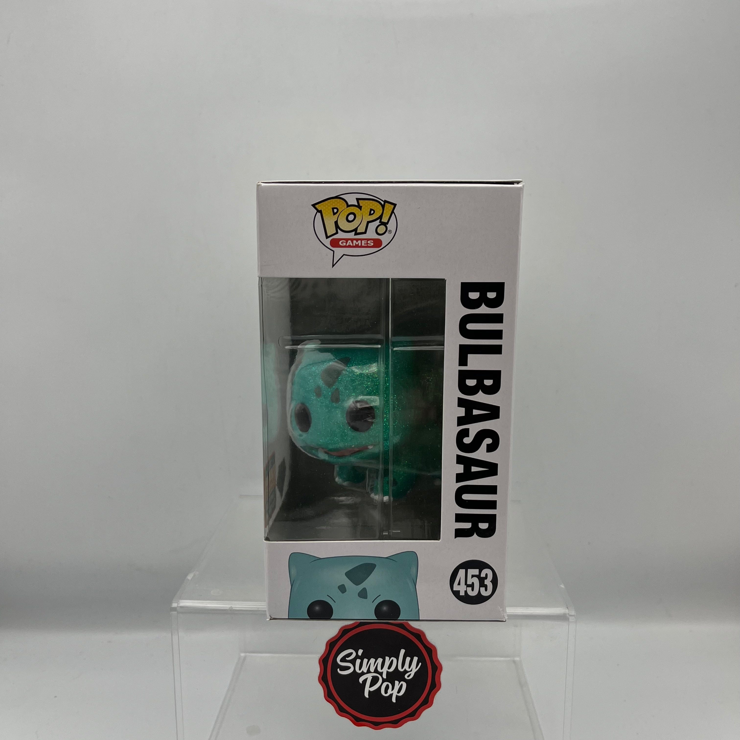 Funko Pop Bulbasaur Diamond Glitter #453 Games Pokemon 2021 SDCC Summer Convention Exclusive