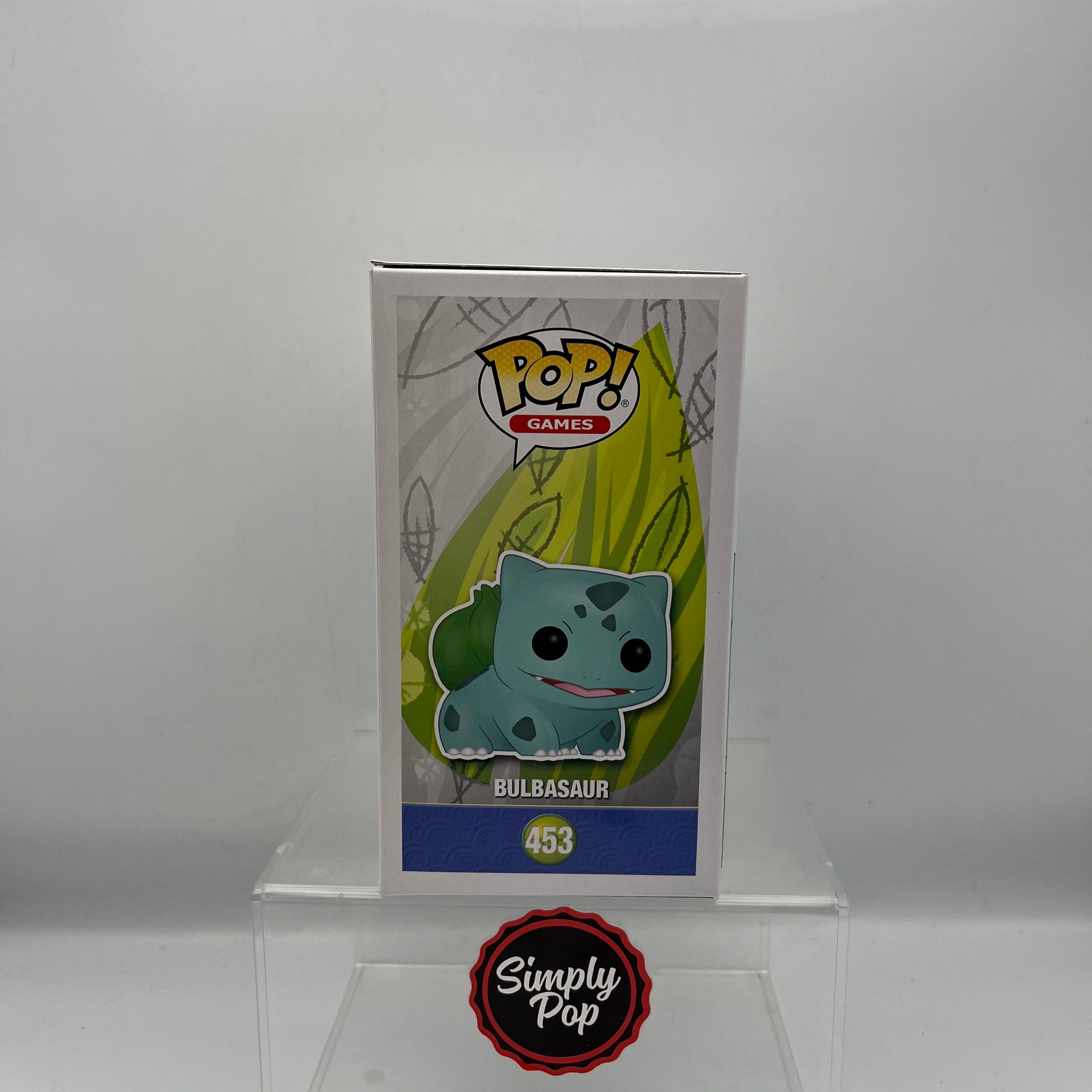 Funko Pop Bulbasaur Diamond Glitter #453 Games Pokemon 2021 SDCC Summer Convention Exclusive