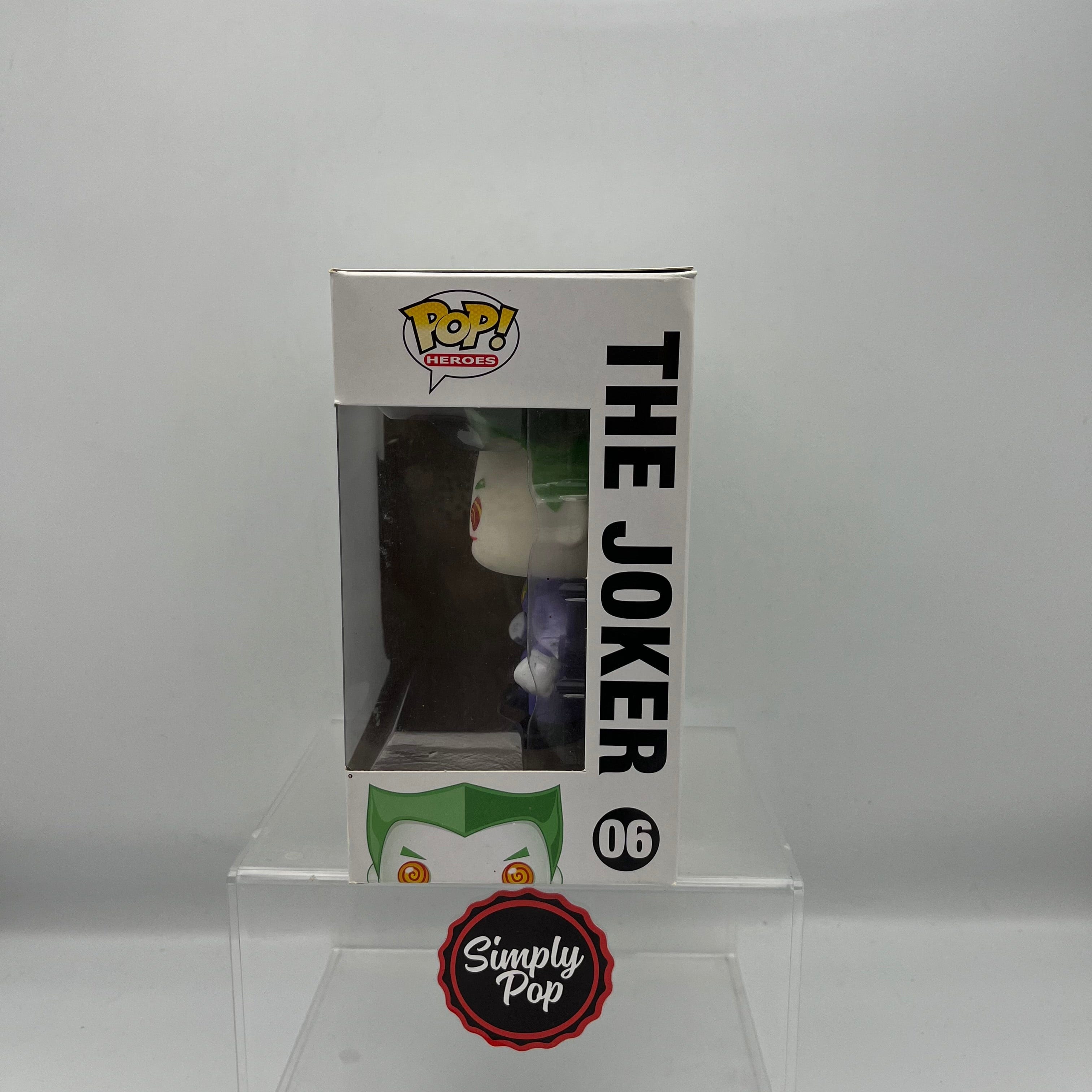 Funko Pop The Joker Purple Suit #06 DC Universe Rare Vaulted Purple Suit 2015 Release