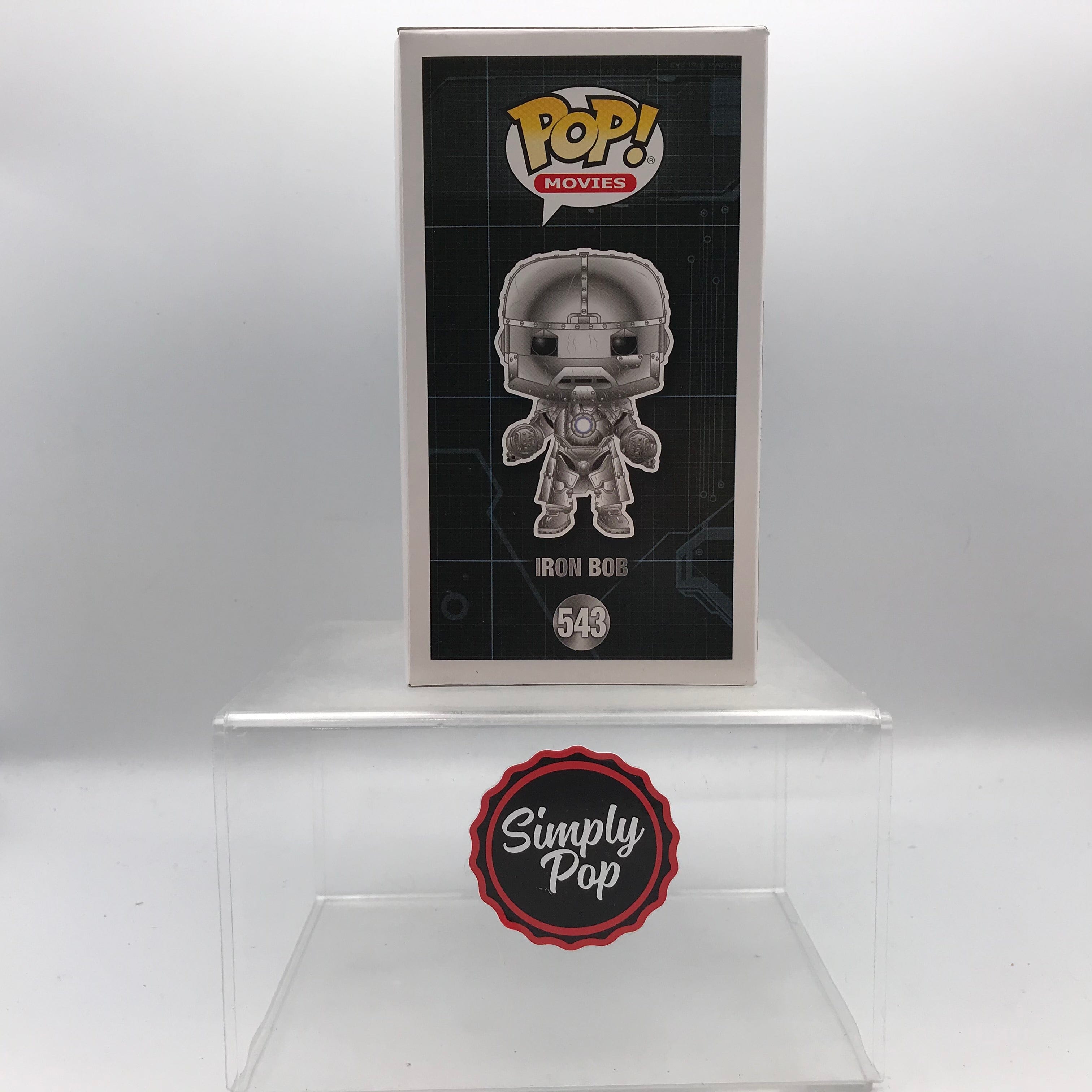 Funko Pop Iron Bob #543 2020 Official Con Sticker SDCC Jay & Silent Bob Reboot