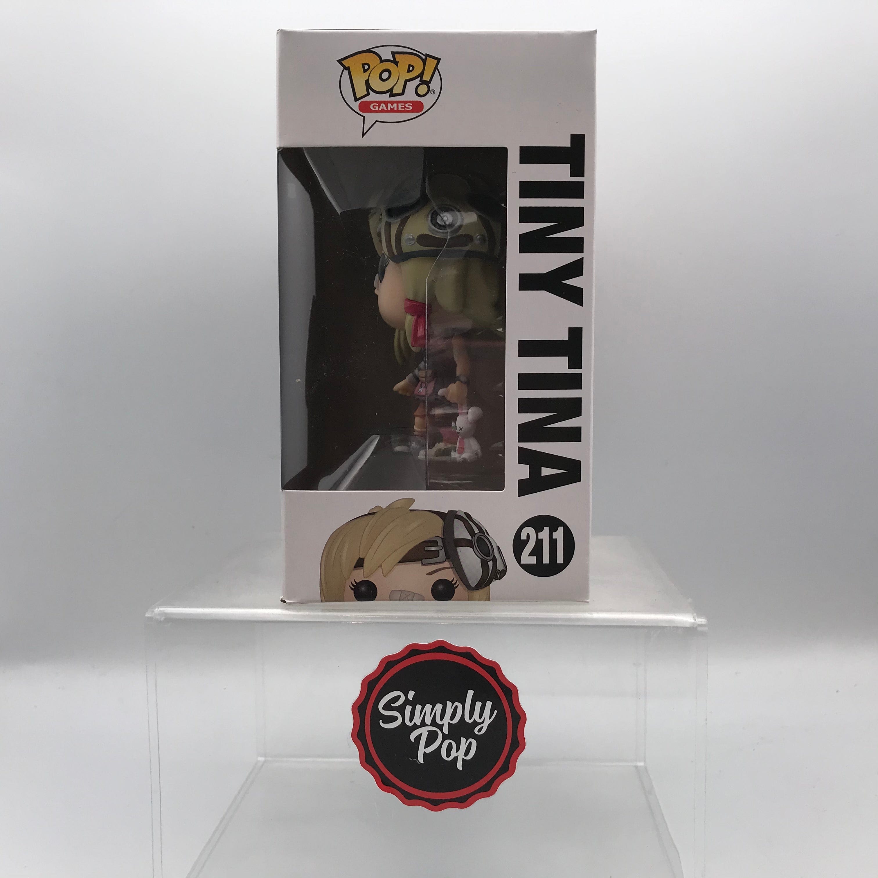 Funko Pop Tiny Tina #211 Vaulted Borderlands Games NM