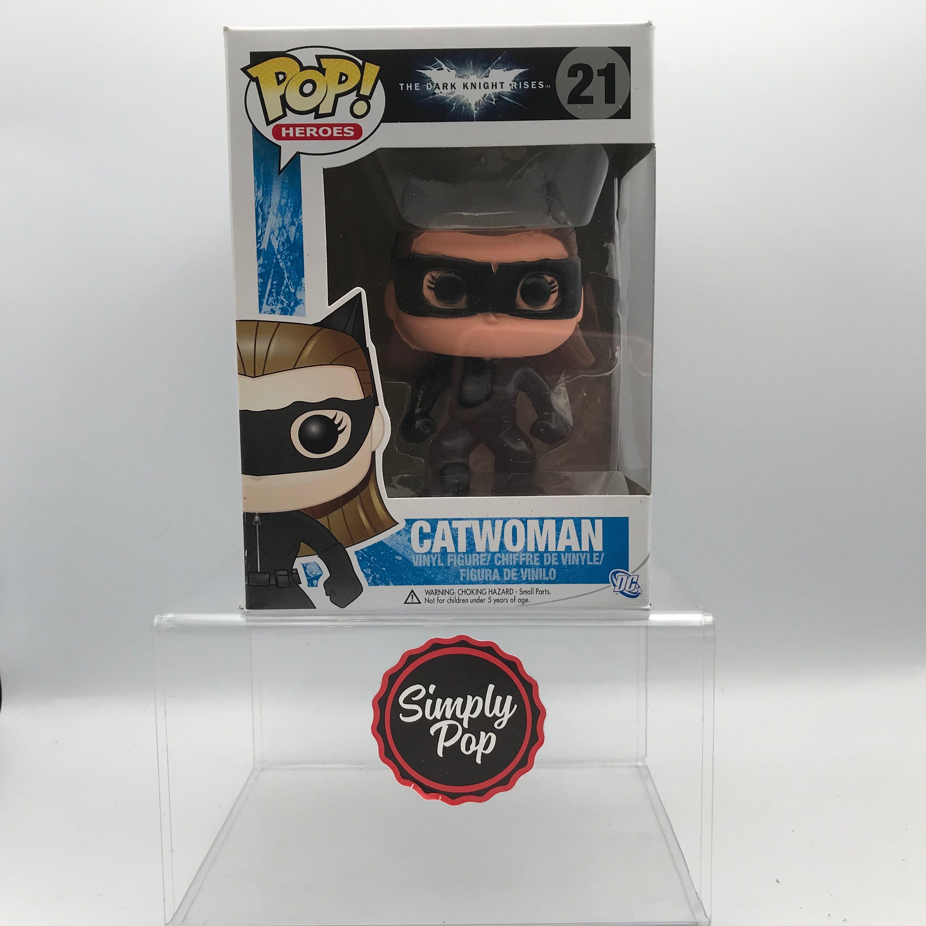 Funko Pop Catwoman #21 The Dark Knight Rises Vaulted Grail DC Heroes