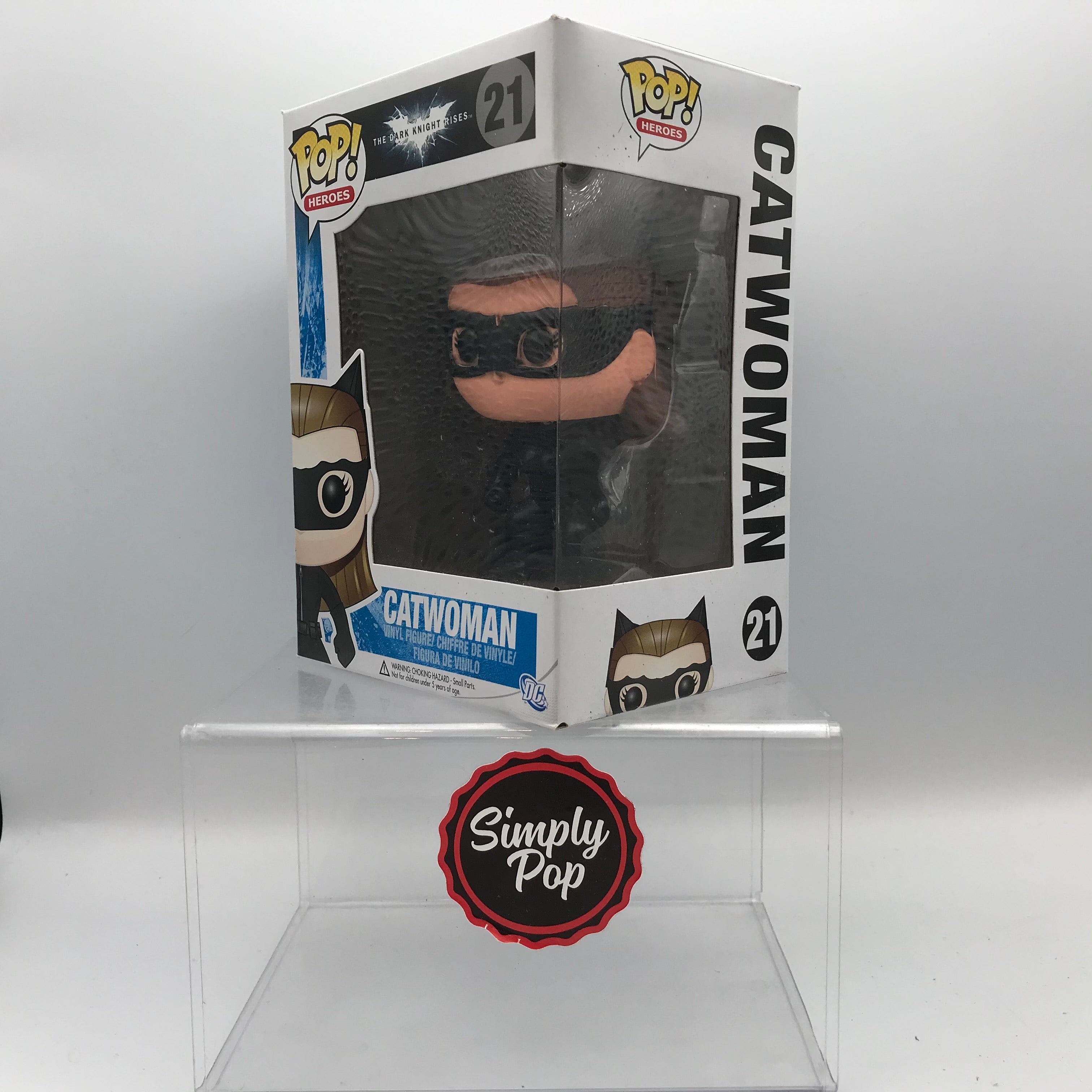 Funko Pop Catwoman #21 The Dark Knight Rises Vaulted Grail DC Heroes