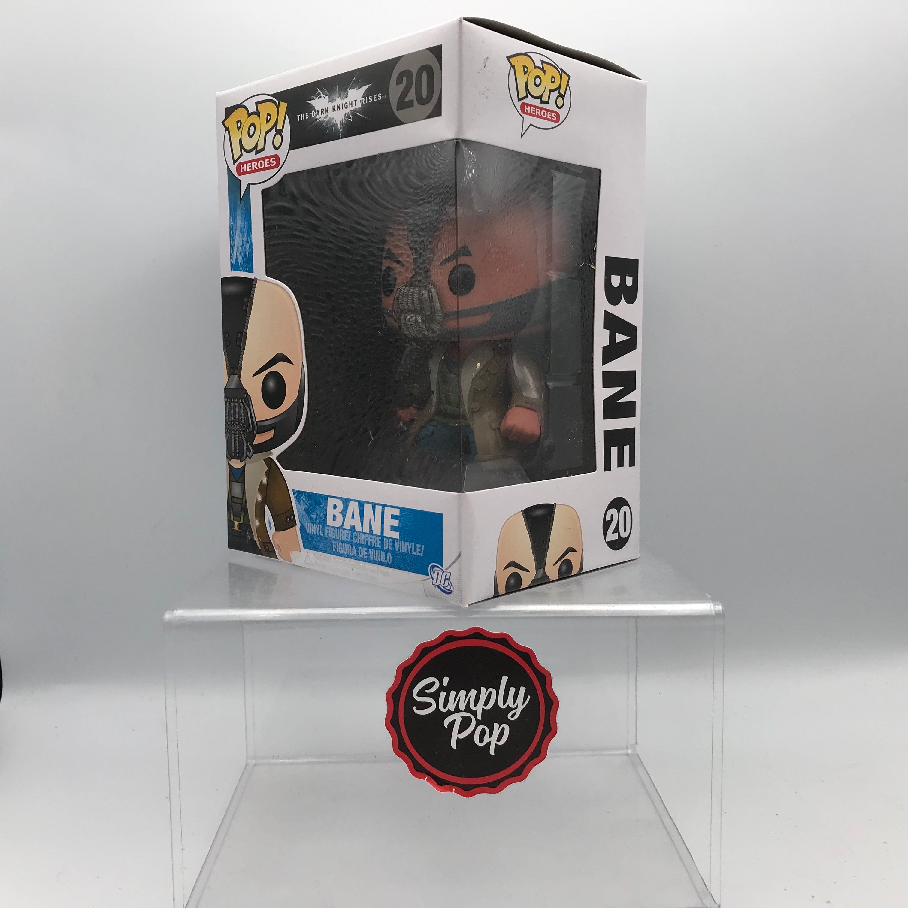 Funko Pop Bane #20 The Dark Knight Rises Vaulted Grail DC Heroes