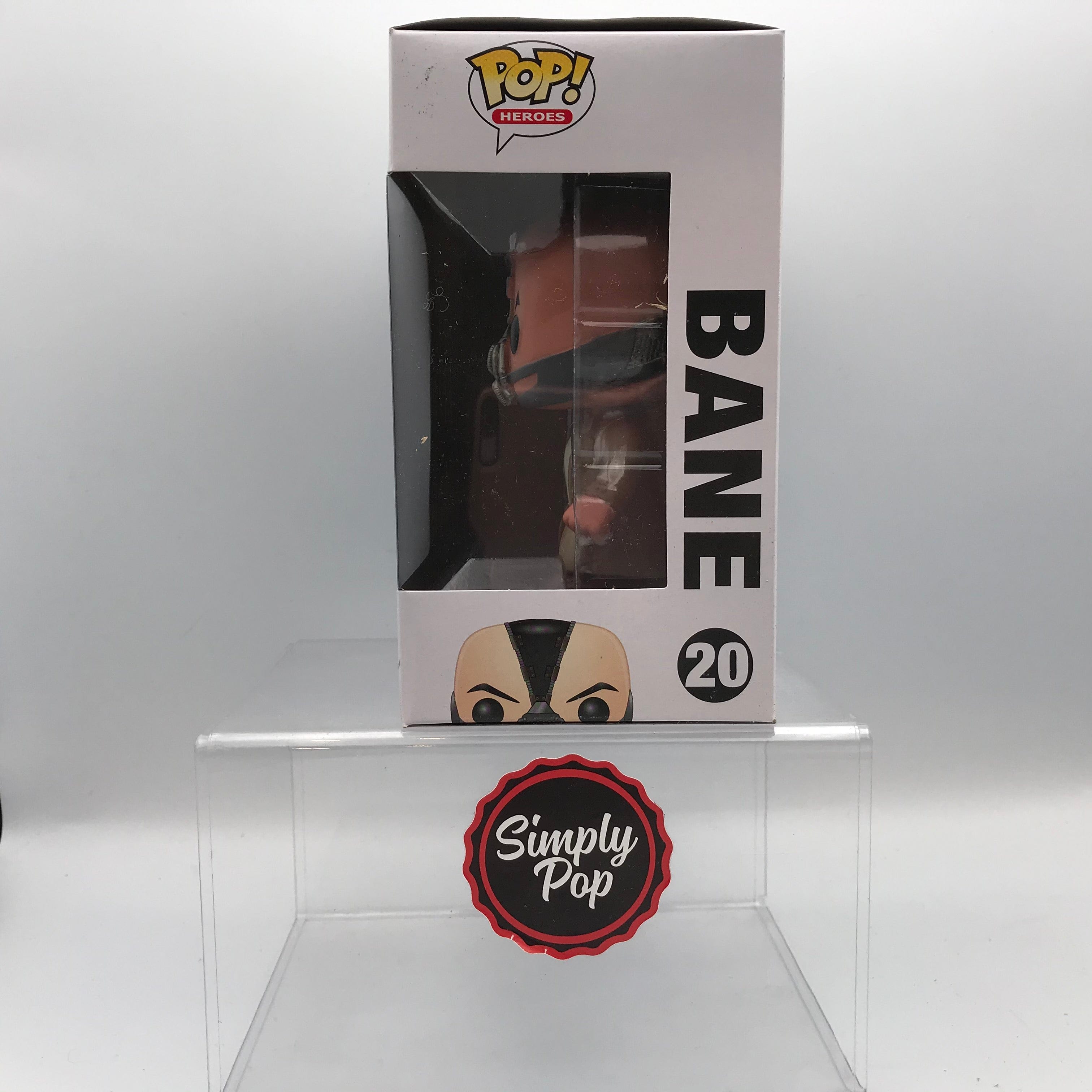 Funko Pop Bane #20 The Dark Knight Rises Vaulted Grail DC Heroes