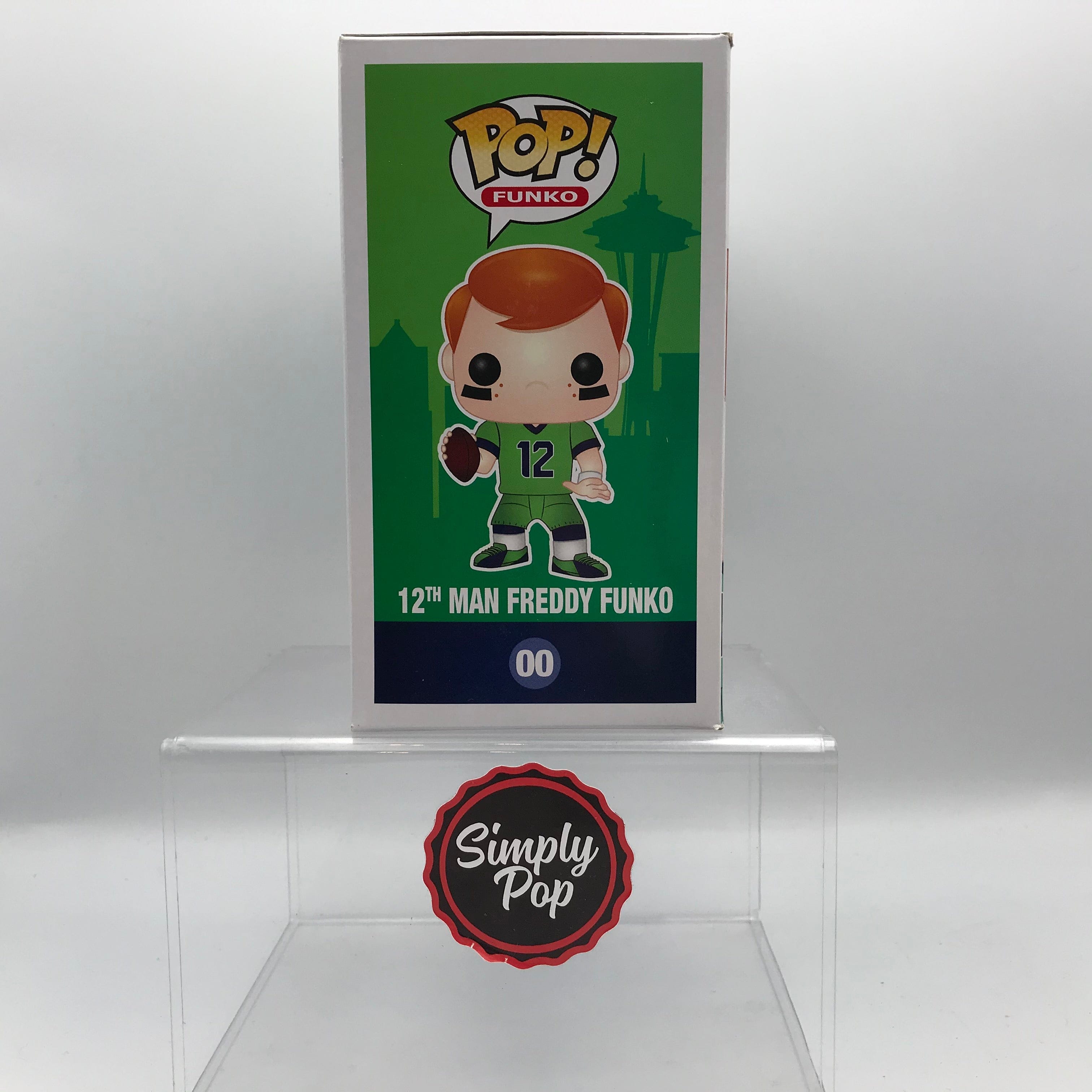 Funko Pop 12Th Man Freddy Funko 12 #00 2016 ECCC 250 PCS Limited Edition - B