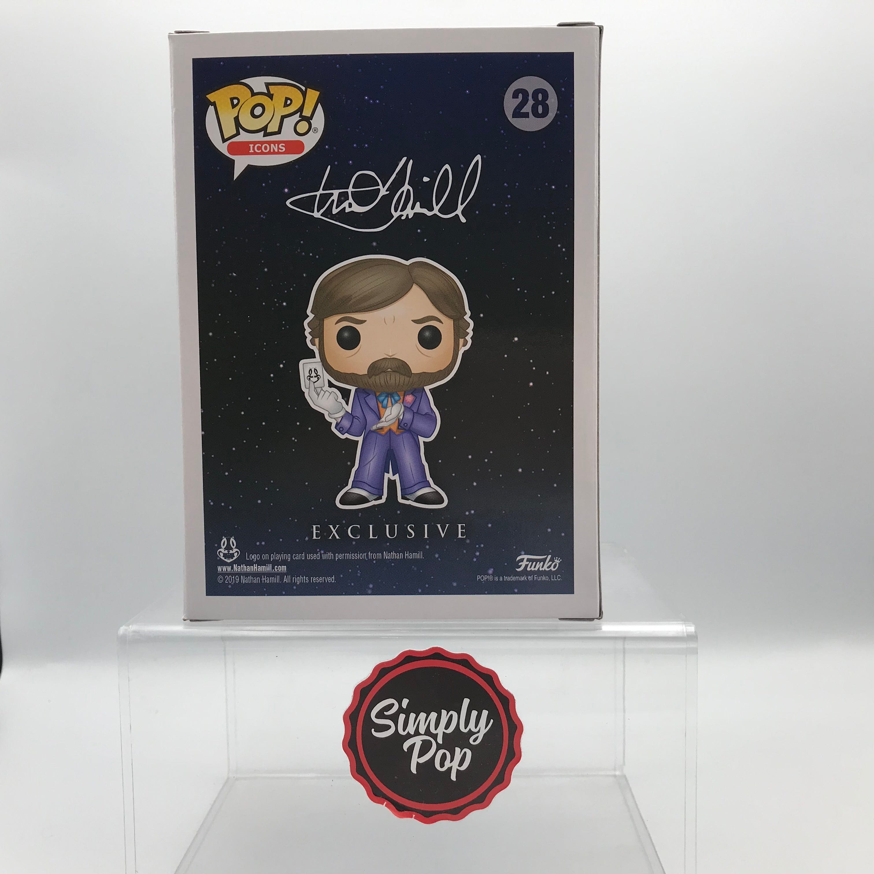 Funko Pop Mark Hamill As The Joker Purple #28 Designer Con Exclusive 2019 1000 PCS