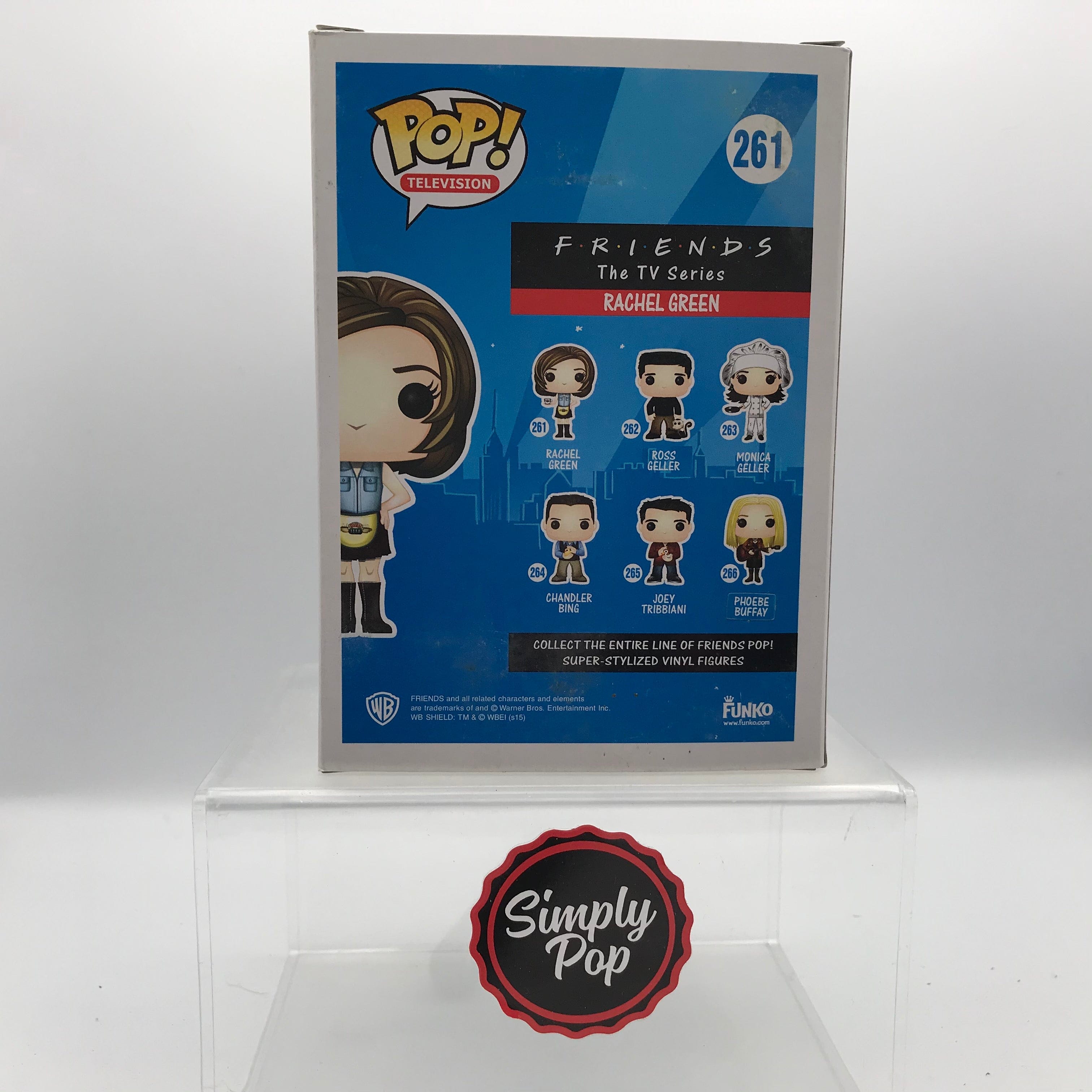 Funko Pop Rachel Green #261 Vaulted Friends TV Show