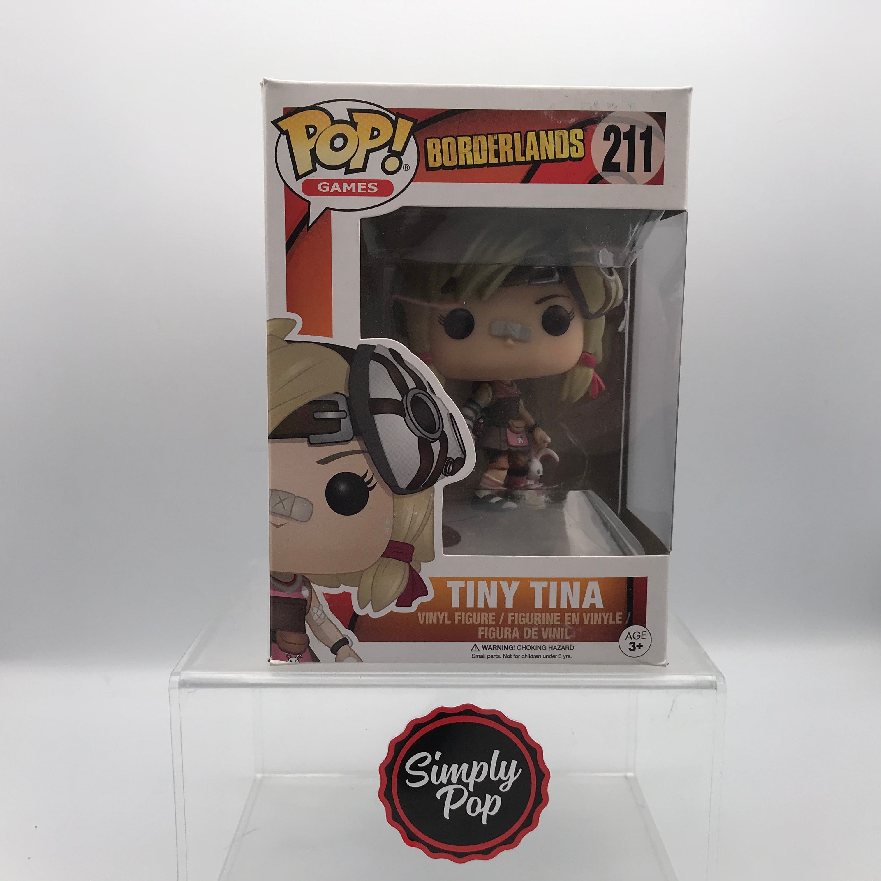 Funko Pop Tiny Tina #211 Vaulted Borderlands Games