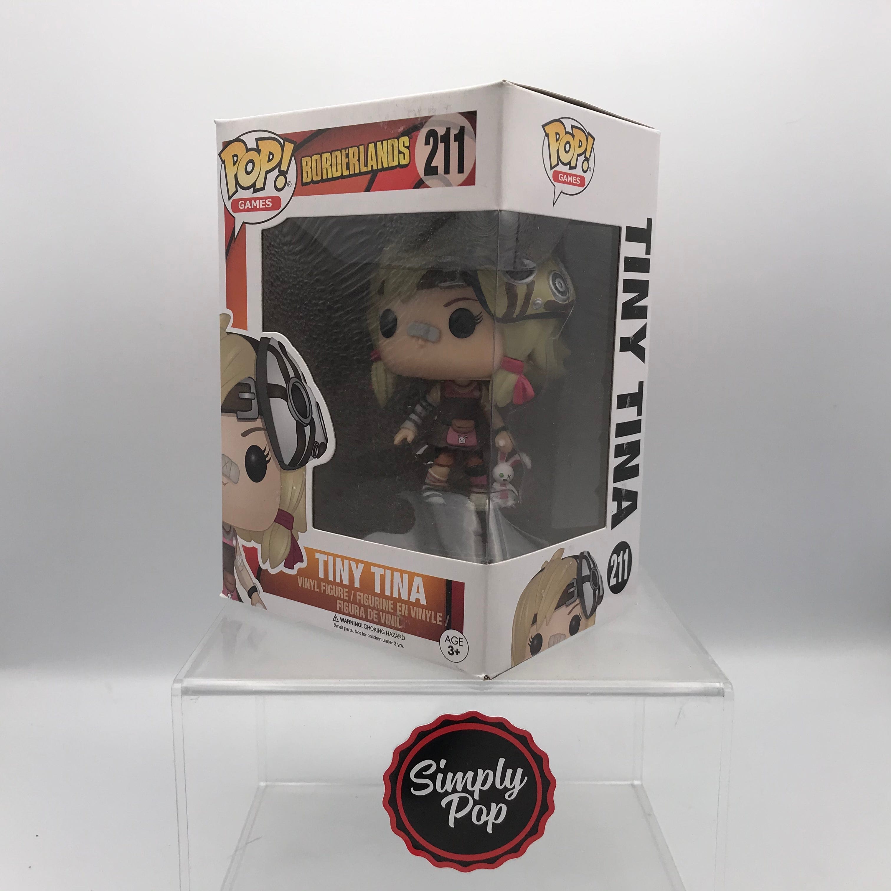 Funko Pop Tiny Tina #211 Vaulted Borderlands Games