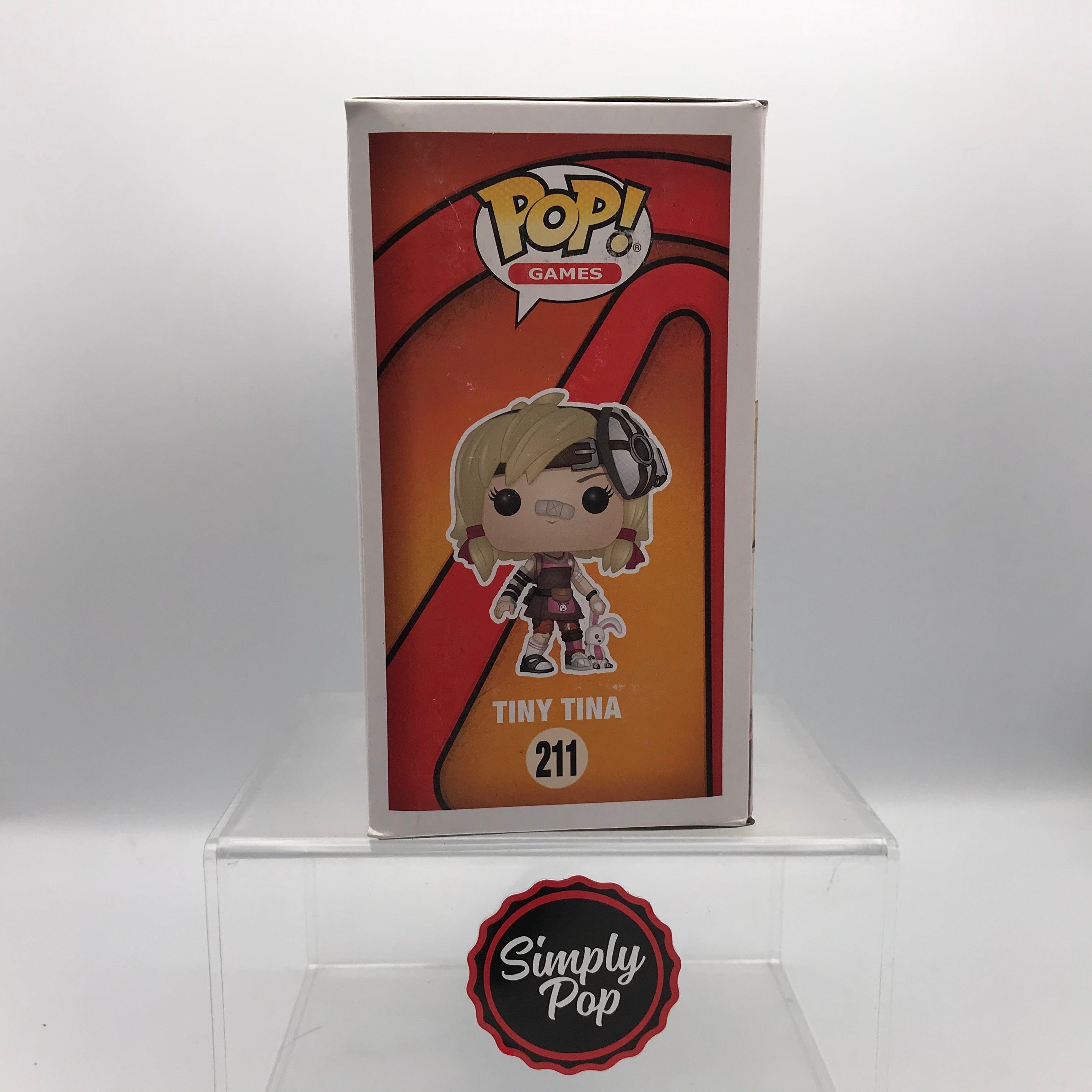Funko Pop Tiny Tina #211 Vaulted Borderlands Games