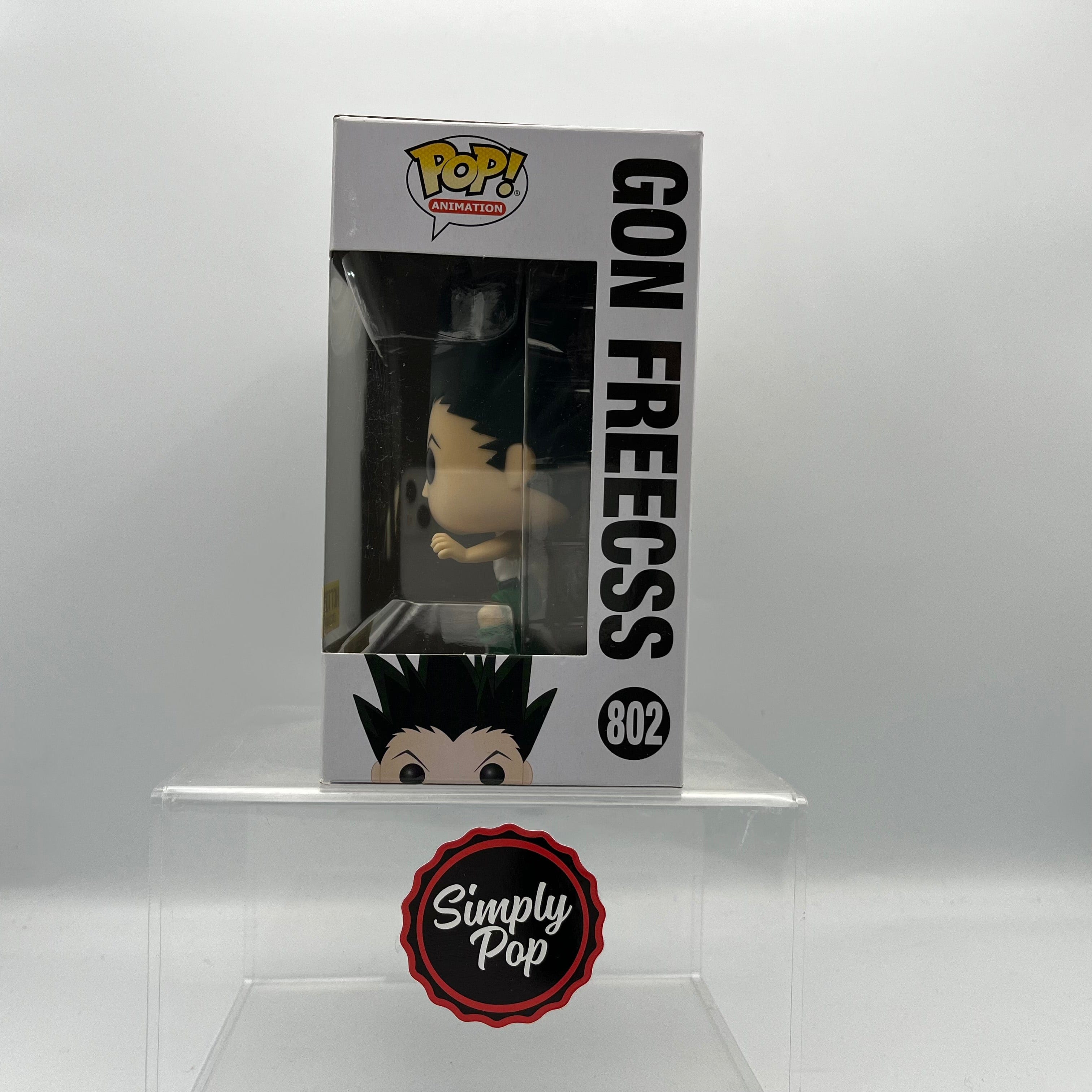 Funko Pop Gon Freecss #802 Hot Topic Exclusive Hunter x Hunter Animation - B