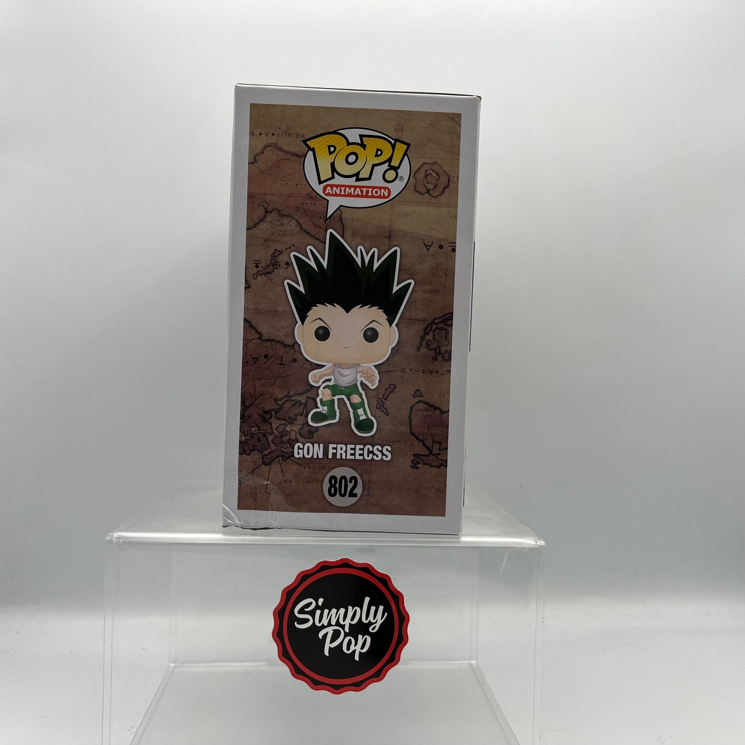 Funko Pop Gon Freecss #802 Hot Topic Exclusive Hunter x Hunter Animation - B