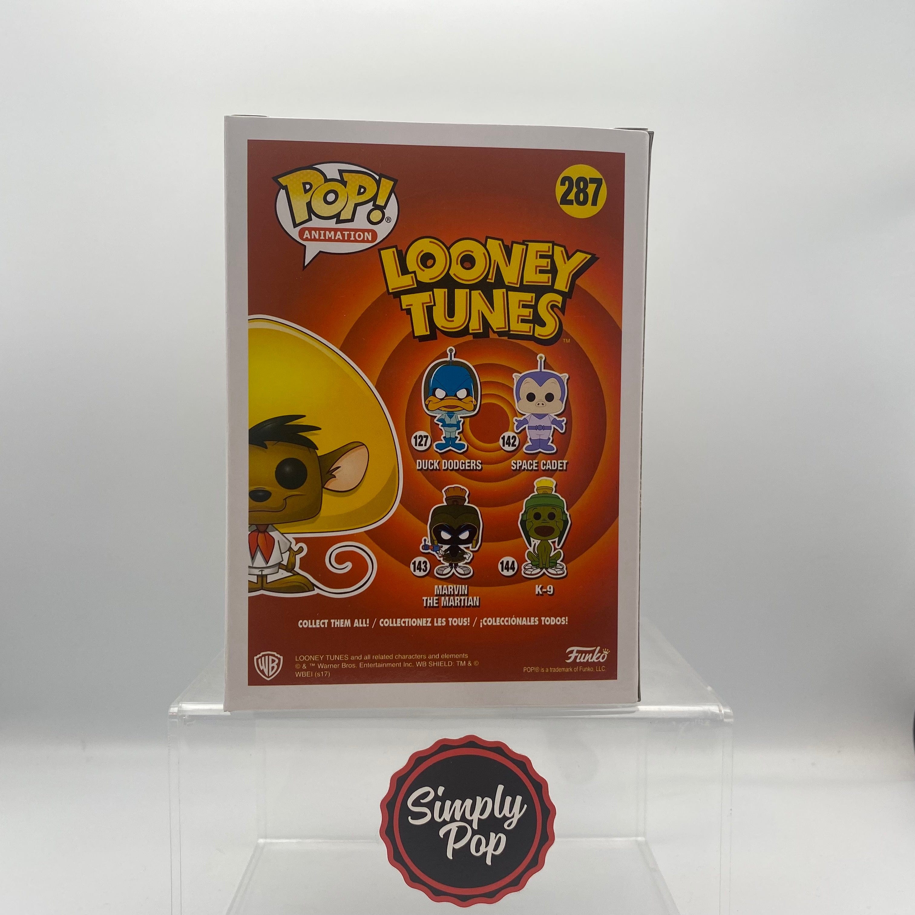 Funko Pop Speedy Gonzales #287 2017 Fall Convention 3500 PCS