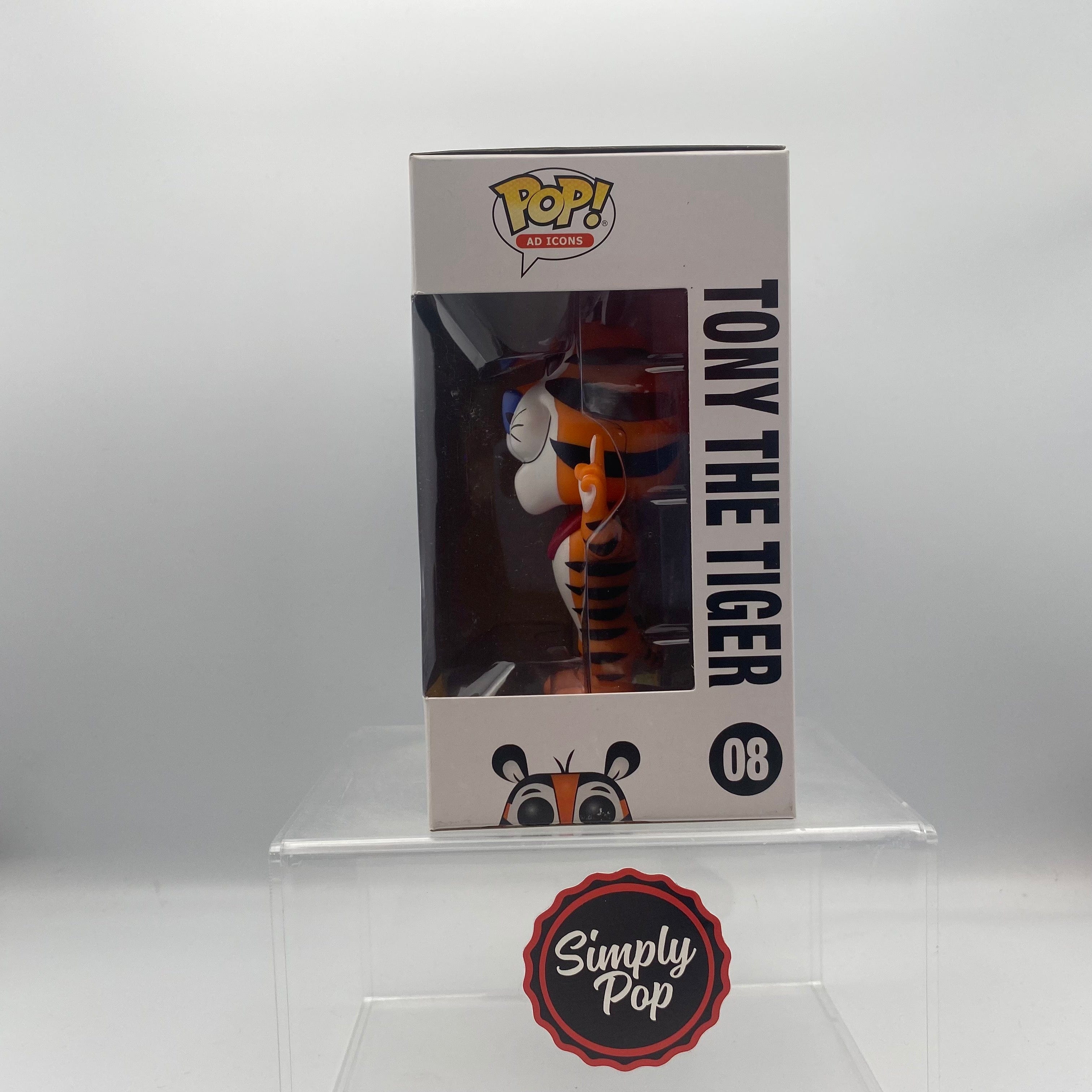 Funko Pop Tony The Tiger #08 3000 Pcs Shop Exclusive Ad Icons