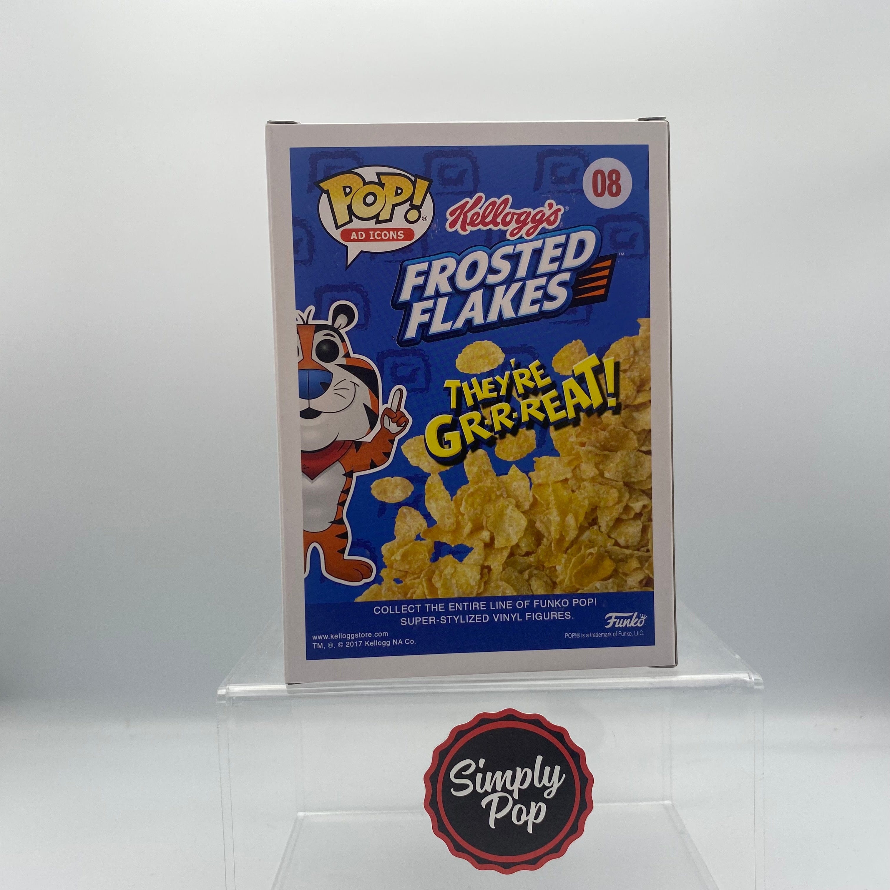 Funko Pop Tony The Tiger #08 3000 Pcs Shop Exclusive Ad Icons
